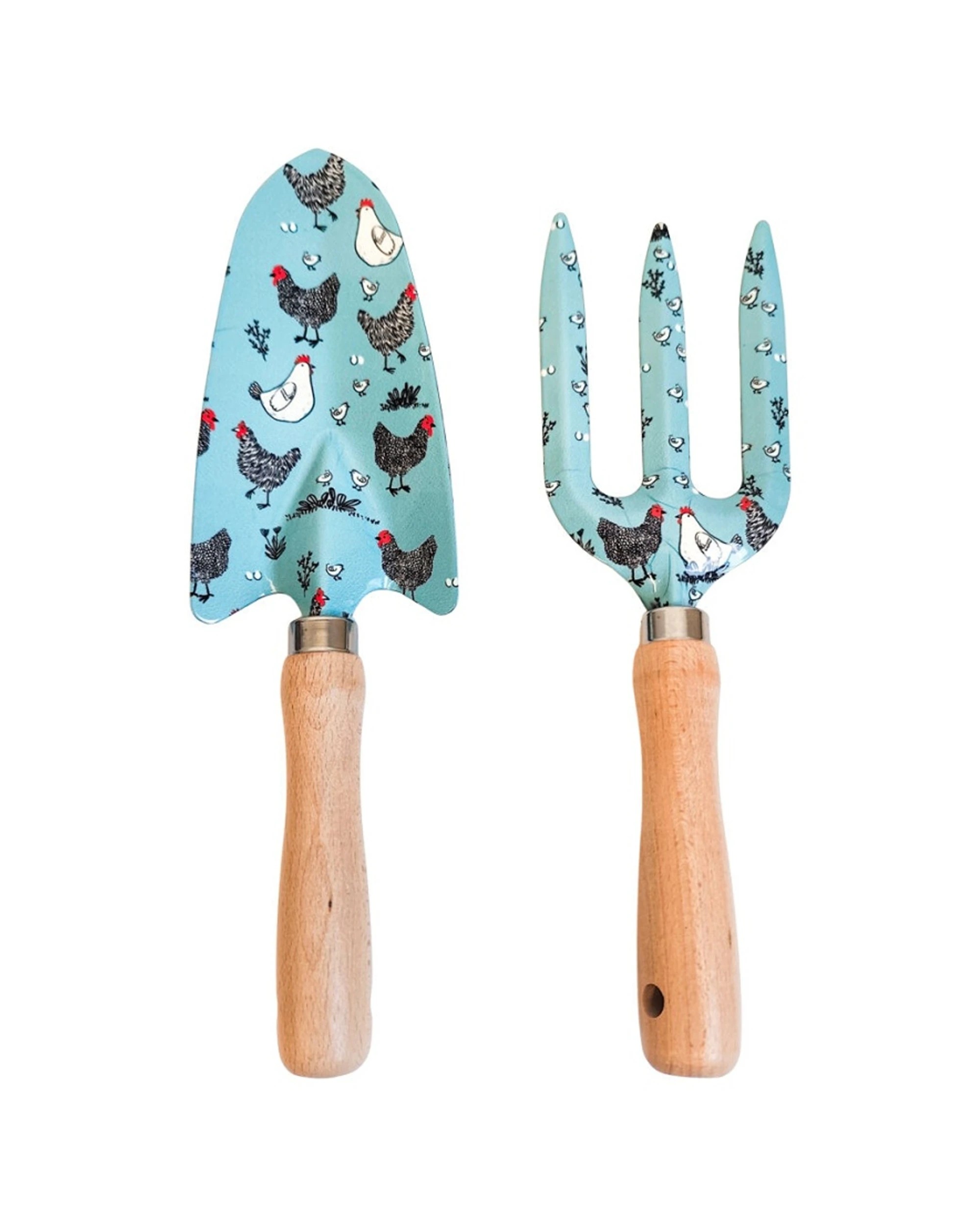 Urban 2pc Urban Farm Yard Metal Timber Garden Tool Set Durable ...