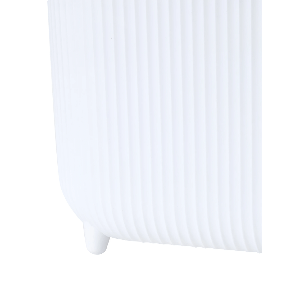 6 8L Push Top Bin - White, 6 of 7