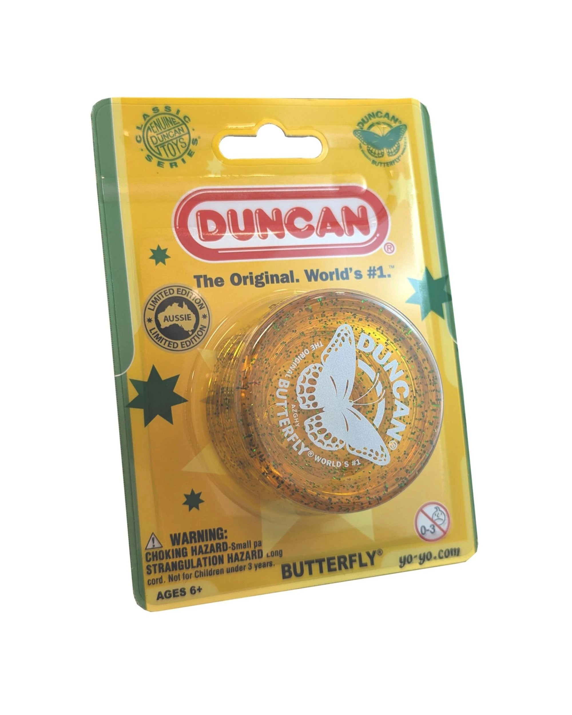 3 Duncan Beginner Butterfly Aussie Limited Edition Yo-Yo Assorted, 3 of 3