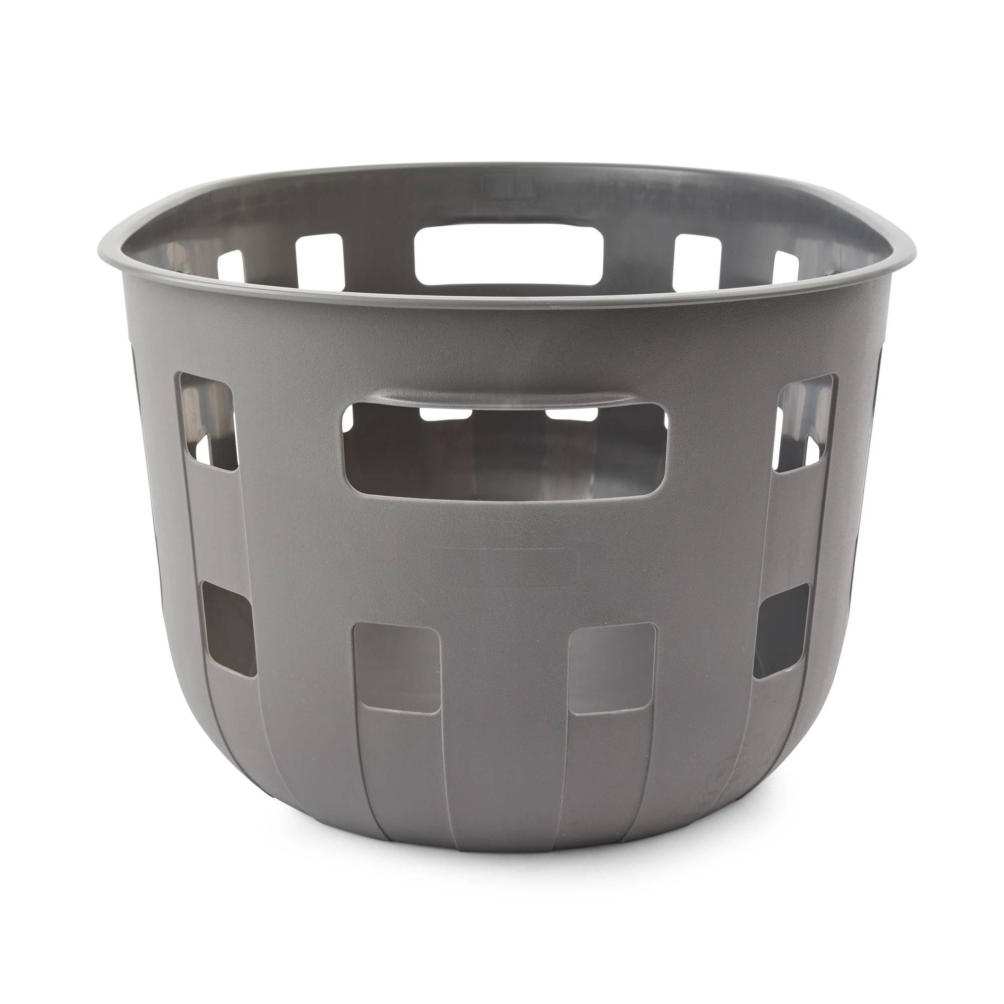 2 50L Trellis Laundry Basket - Charcoal, 2 of 6