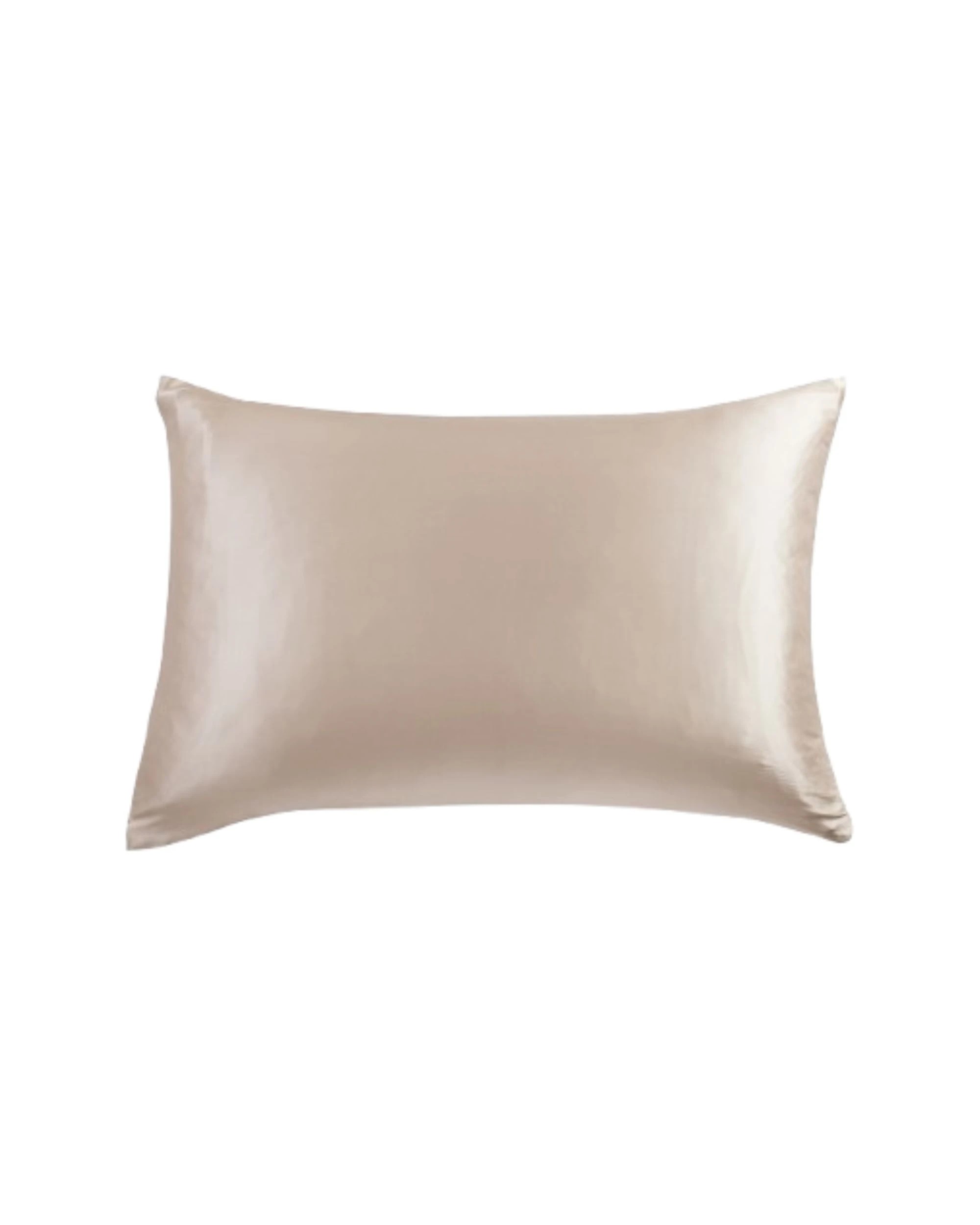 1 Gioia Casa Mulberry Silk Pillowcase Soft Hypoallergenic - Champagne, 1 of 4