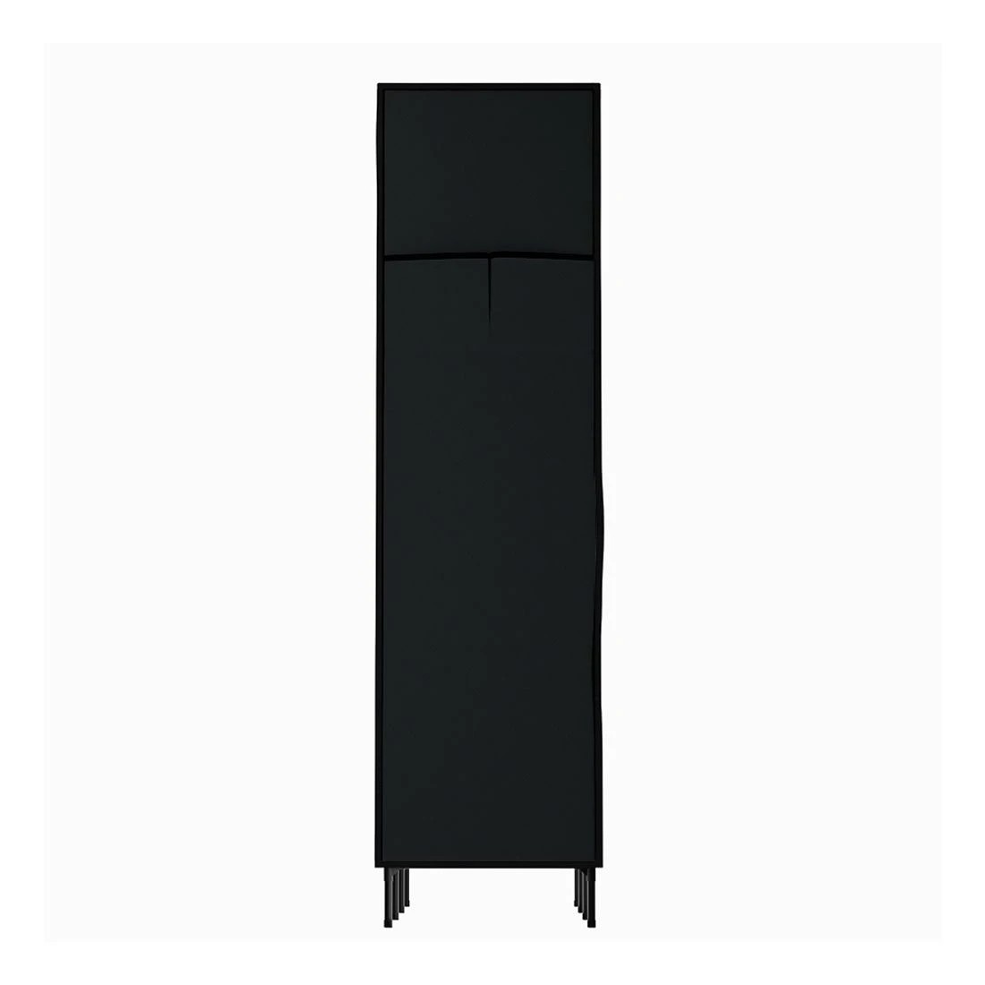 5 Artiss Portable Clothes Closet Large Wardrobe With Shelf Hanging Storage Dustproof Space Saving Easy Assembly - Black, 5 of 8