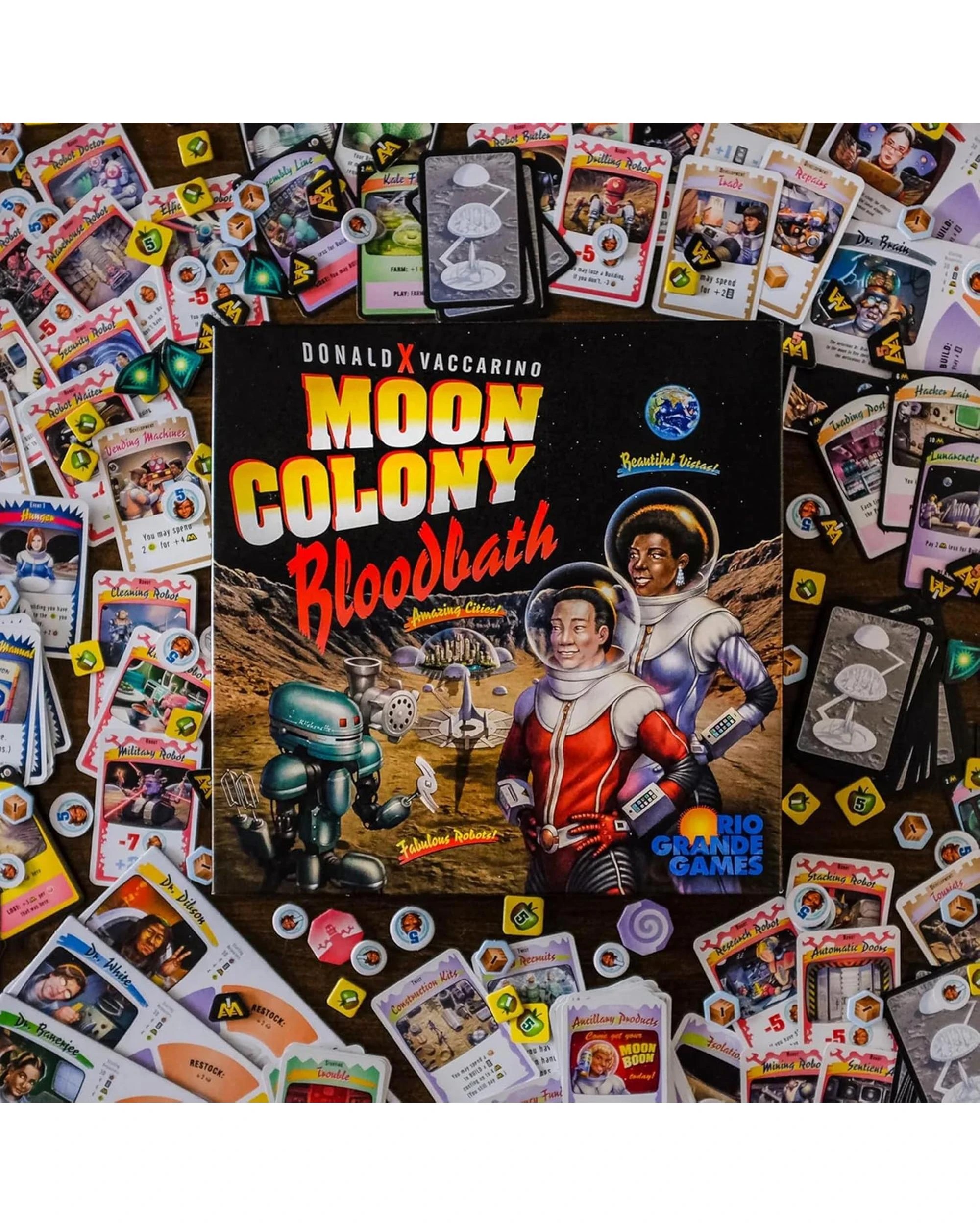3 Moon Colony Bloodbath Board Game, 3 of 3