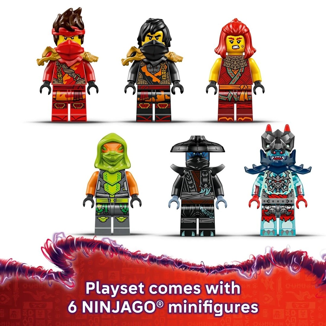 6 LEGO NINJAGO Ninja Combat Vehicle 71844, 6 of 8
