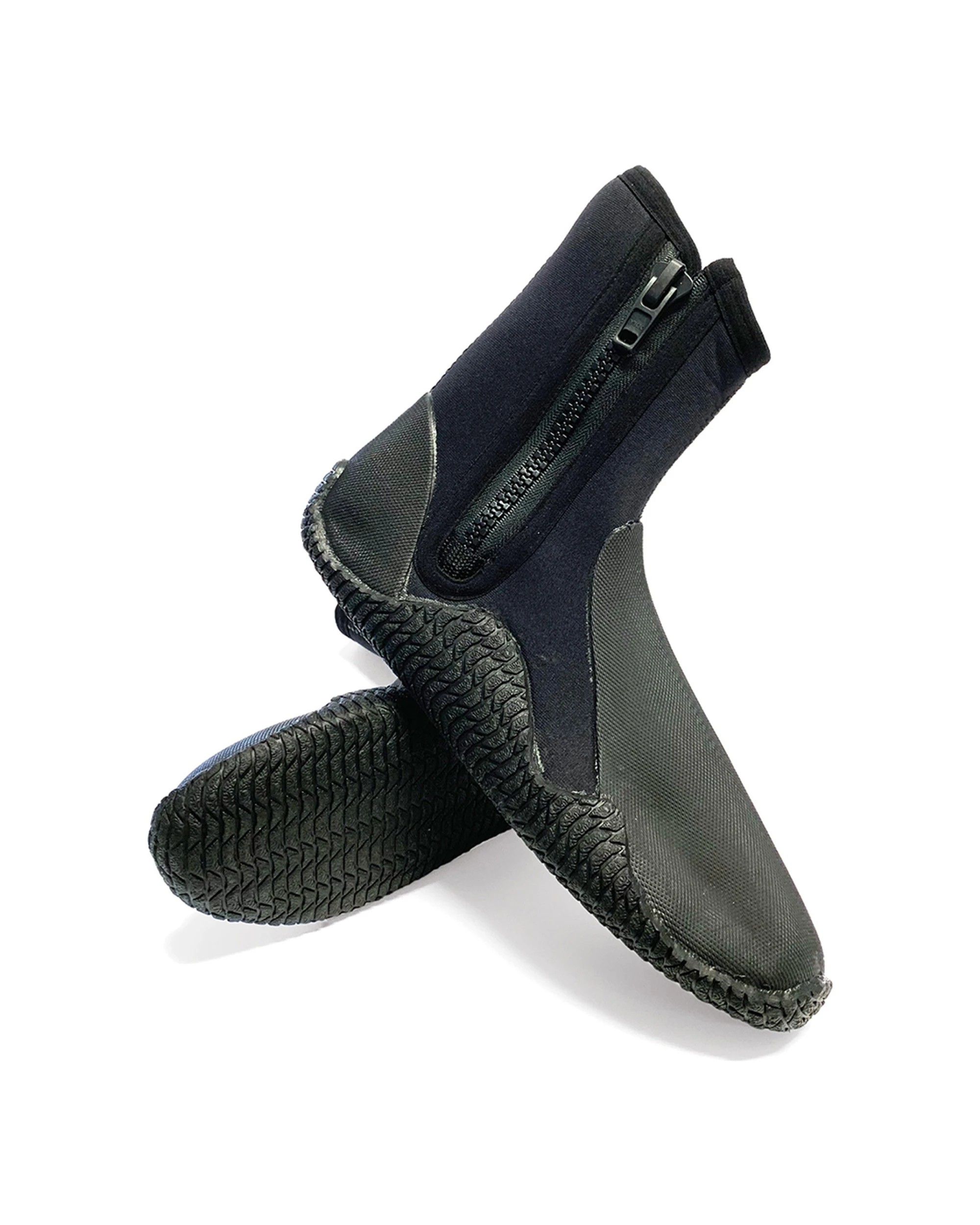 1 Adrenalin 5mm Neoprene YKK Zip Dive Boots - 11 - Black, 1 of 1