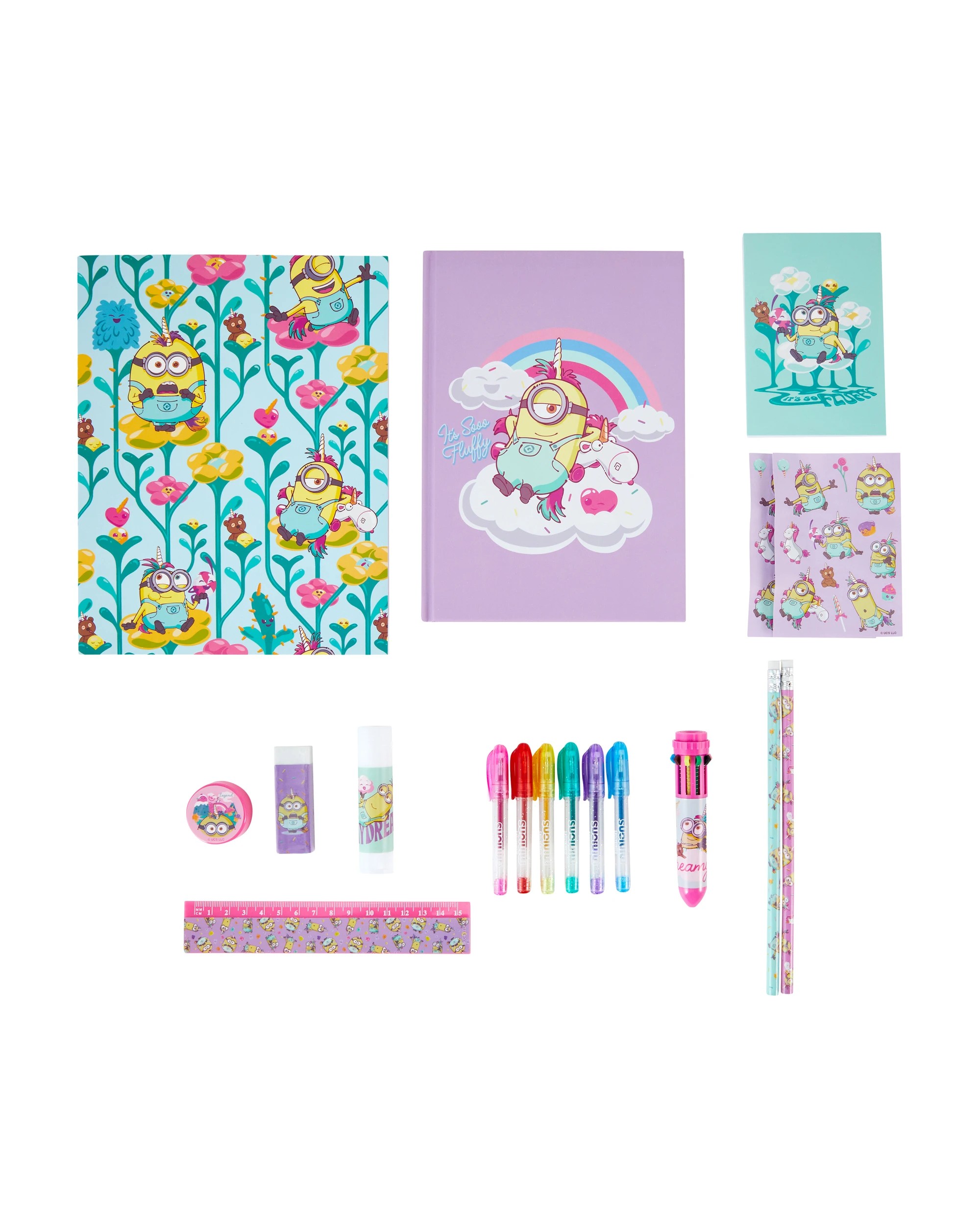 4 18 Piece Illumination’s Minions Stationery Gift Set, 4 of 8
