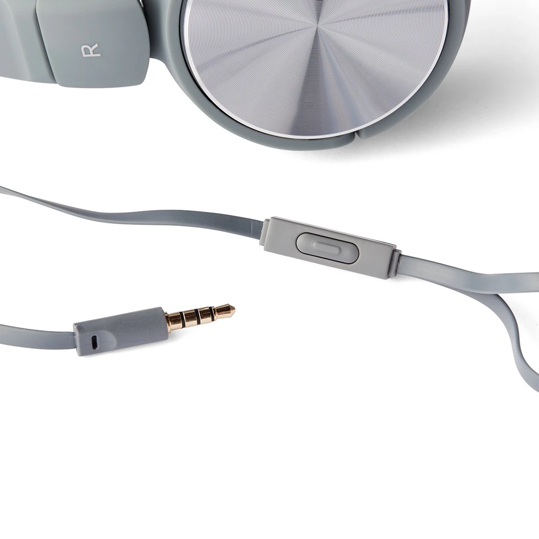 8 On-Ear Wired Headphones - Silver Look, 8 of 10