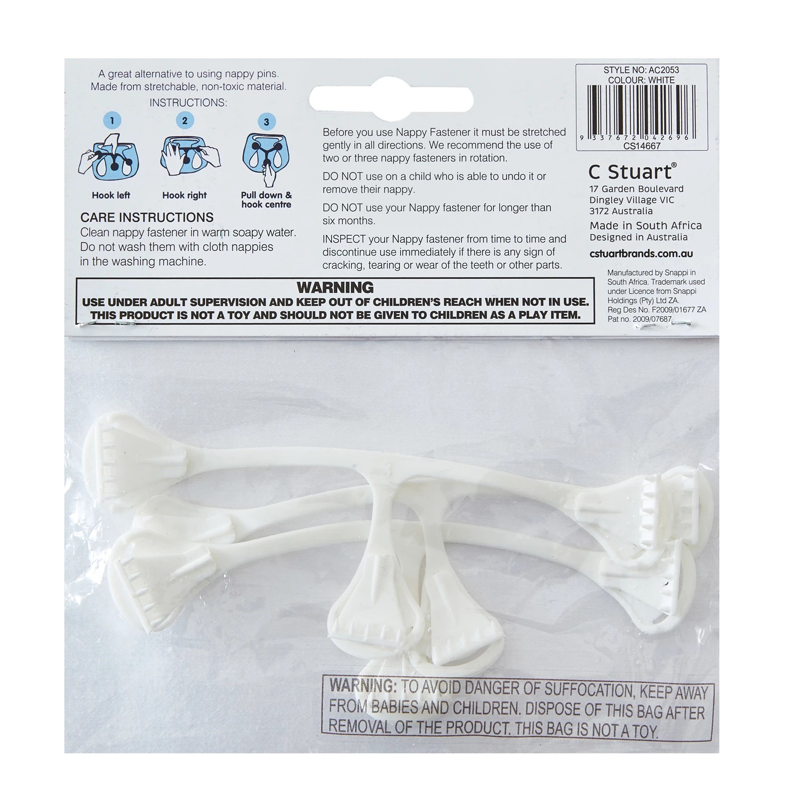 5 Big softies Nappy Fastner, 5 of 5