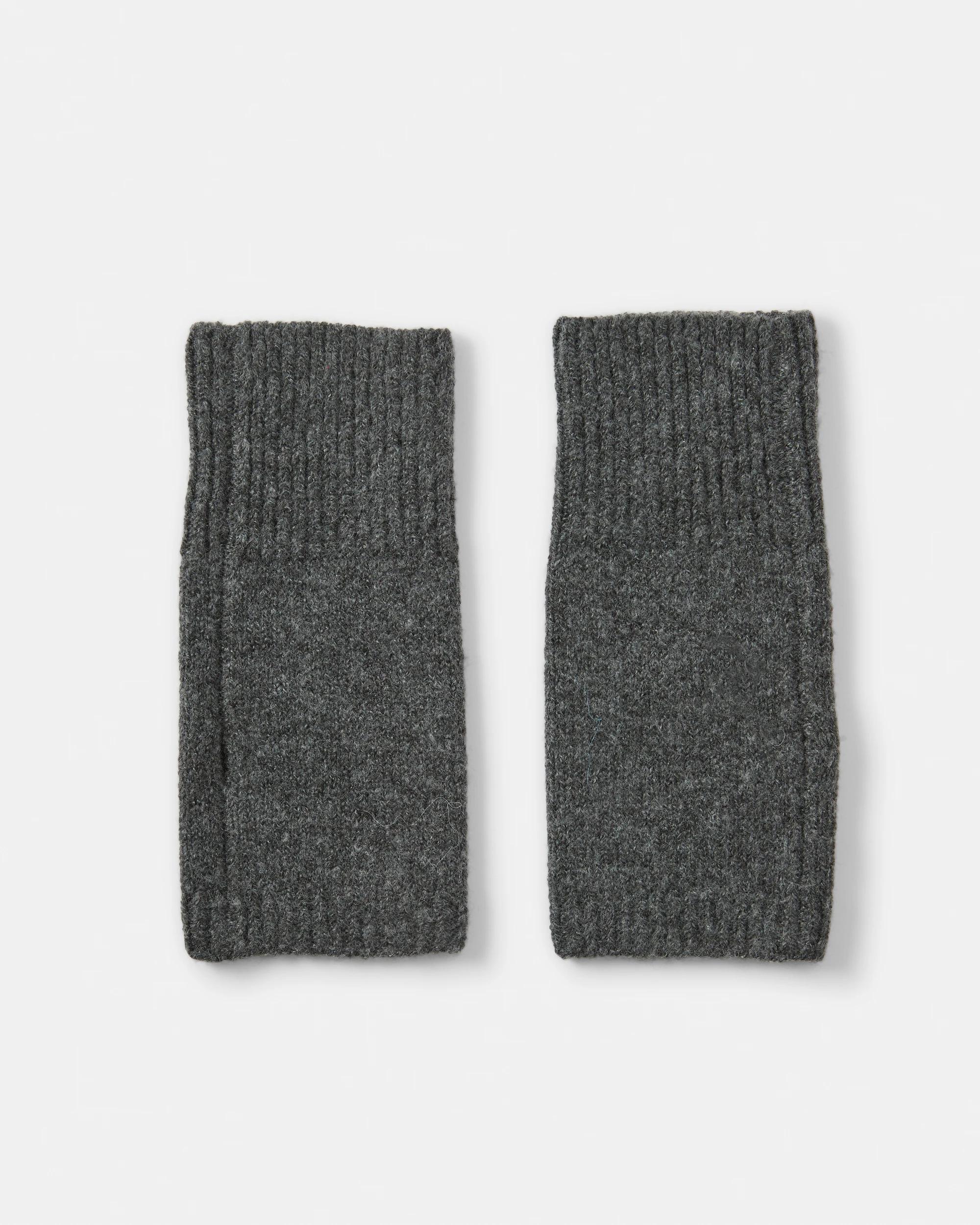 2 Fine Knit Gloves Gry Chmrle, 2 of 3