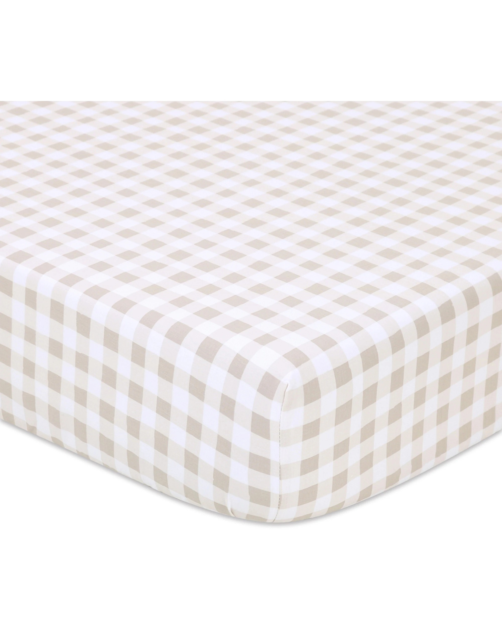 2 Little Haven Cot Fitted Baby Sheet 100 Percent Cotton For Australian Cots - Beige, 2 of 3