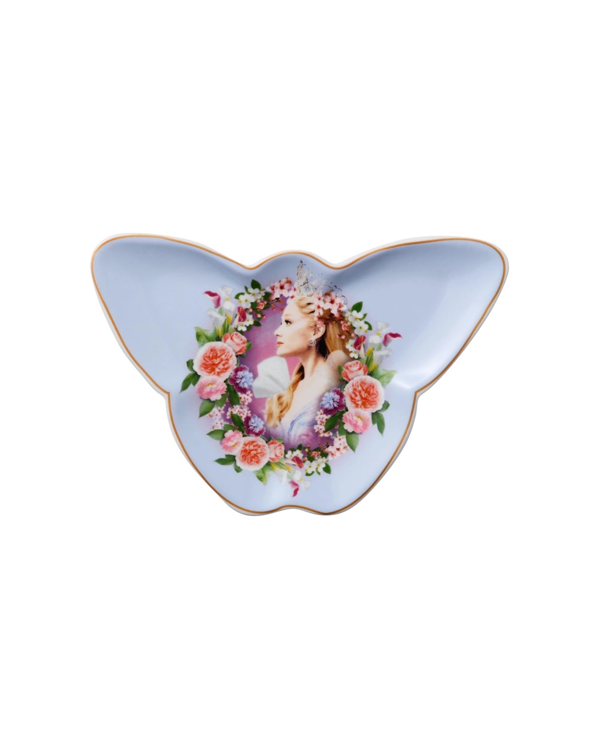 1 Maxwell And Williams Wicked Porcelain Trinket Plate Dish 16.5cm Lovelier - White, 1 of 1