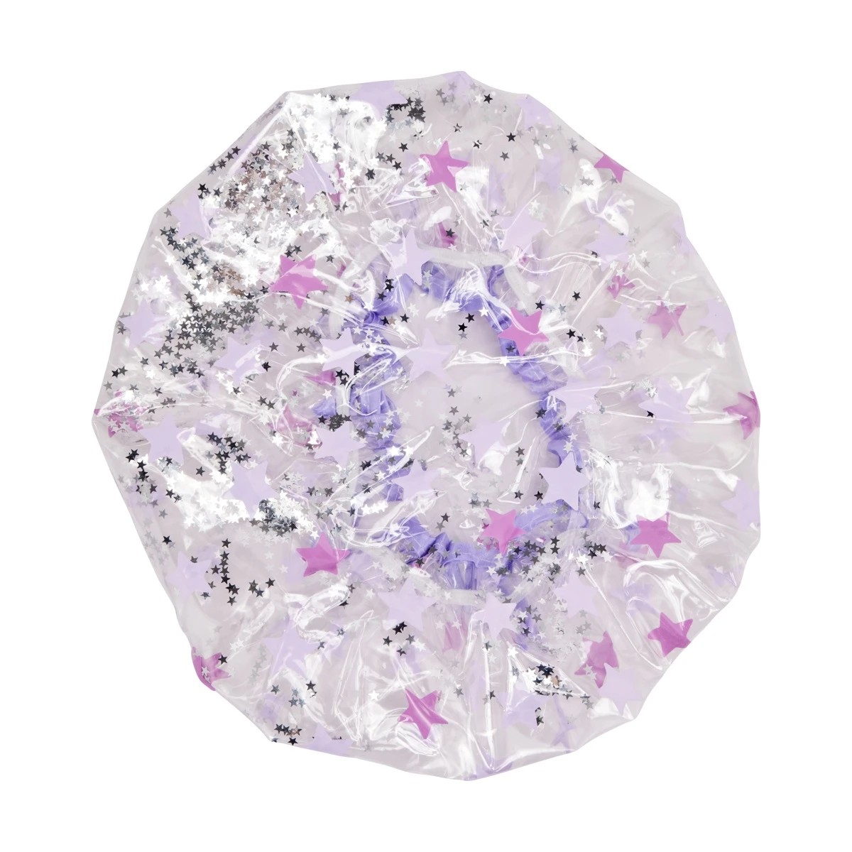 4 OXX Bodycare Shower Cap - Star Glitter, 4 of 4