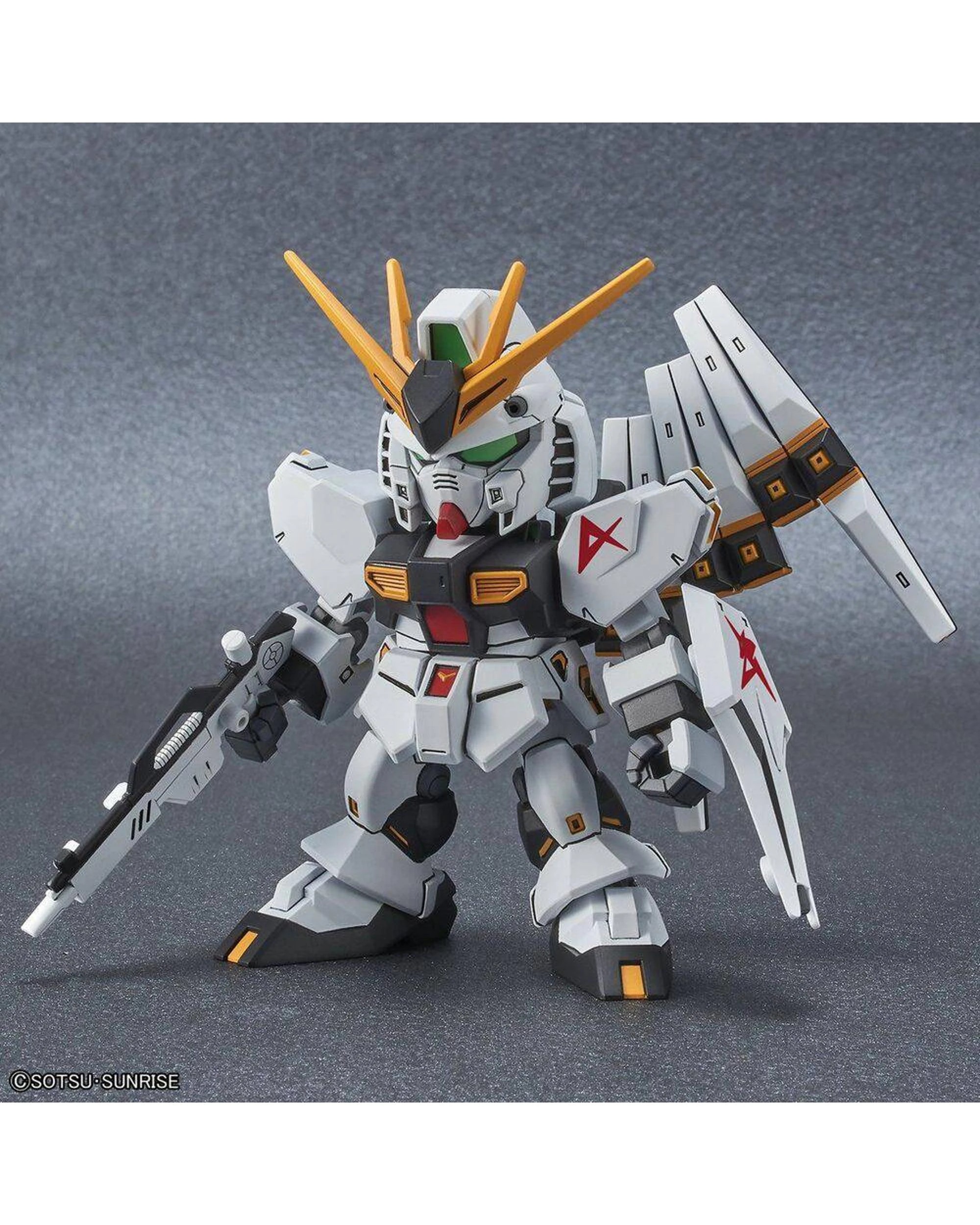 4 Bandai Gundam SD Gundam EX-Standard Nu Gundam Model Kit, 4 of 9