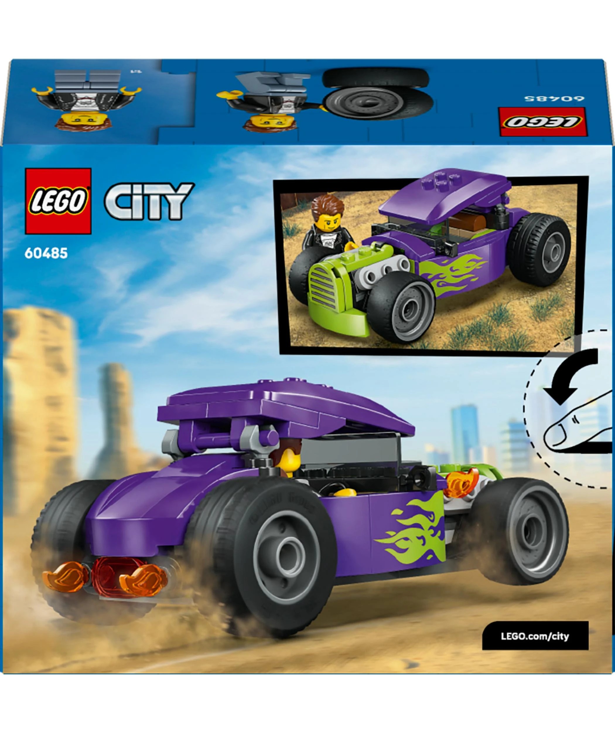 10 LEGO City Hot Rod 60485, 10 of 10