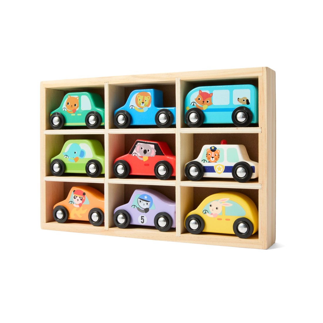 3 Wooden Car Set, 3 of 10
