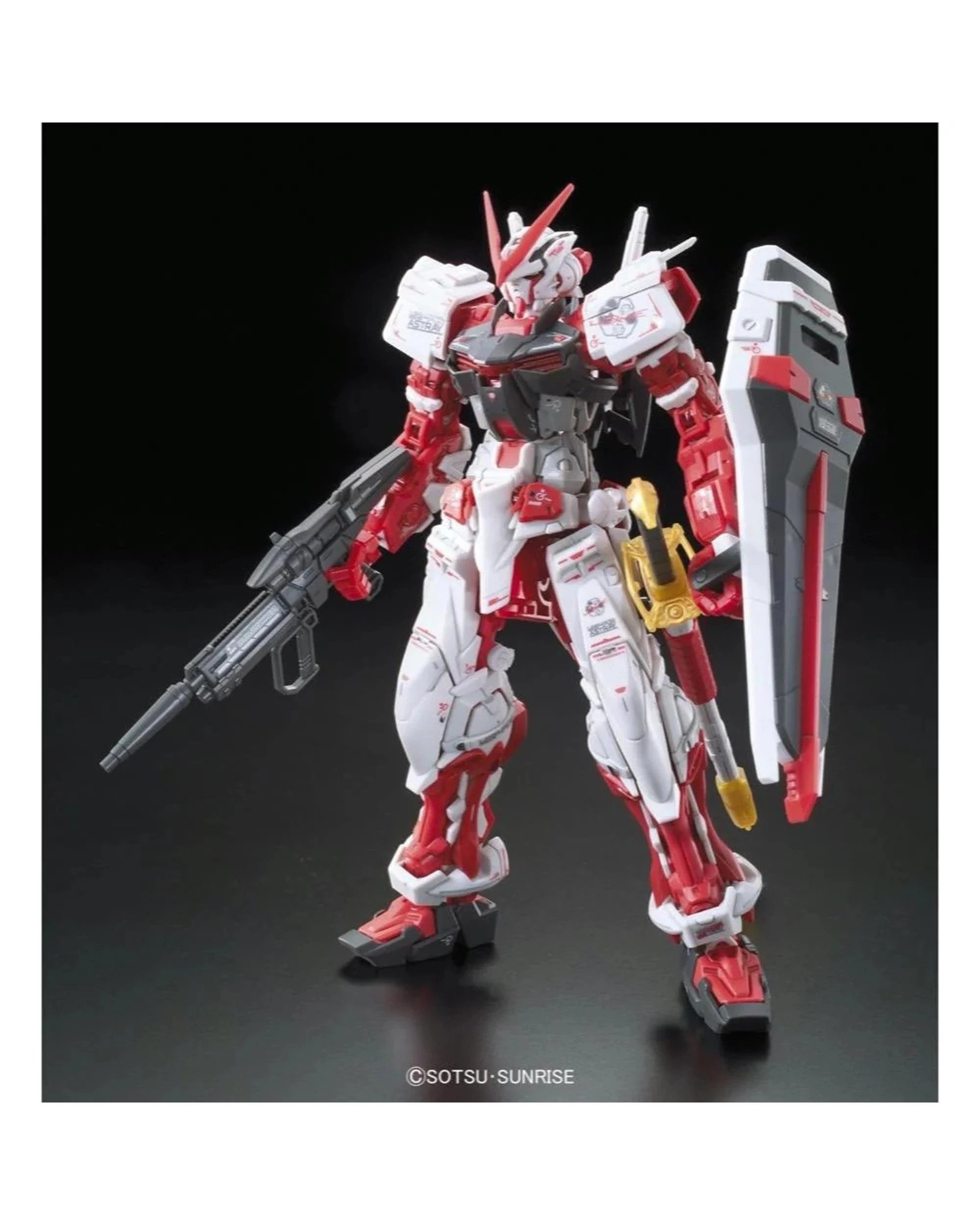2 Bandai Gundam Real Grade MBF-P02 Astray Red Frame 1/144 Model Kit, 2 of 3