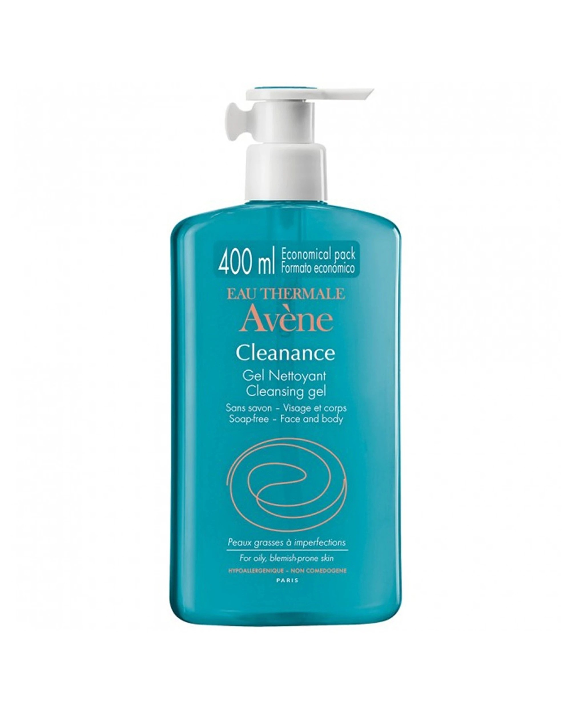 1 Avene Cleanance Cleaning Gel Purifying Foaming Cleanser 400ml - Blue, 1 of 1