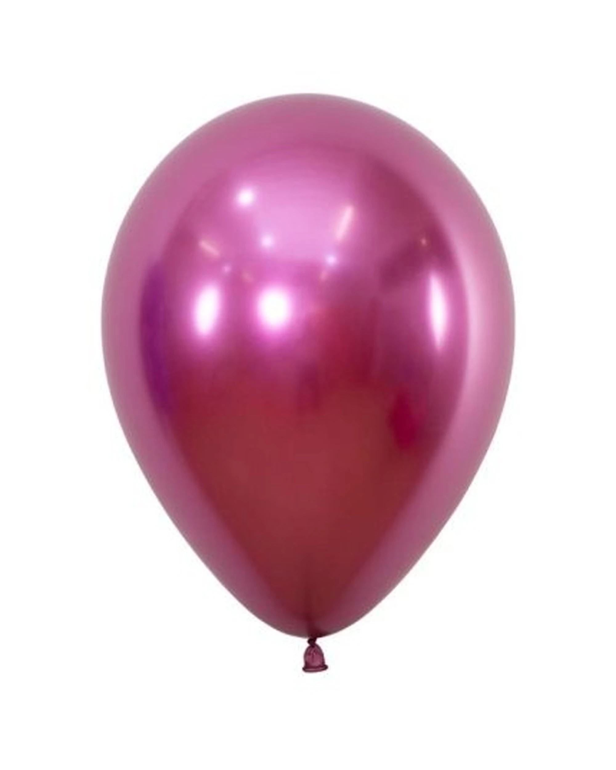 1 Alpen 20pc Sempertex Party Balloons Pack 12cm Reflex Fuchsia - Pink, 1 of 1