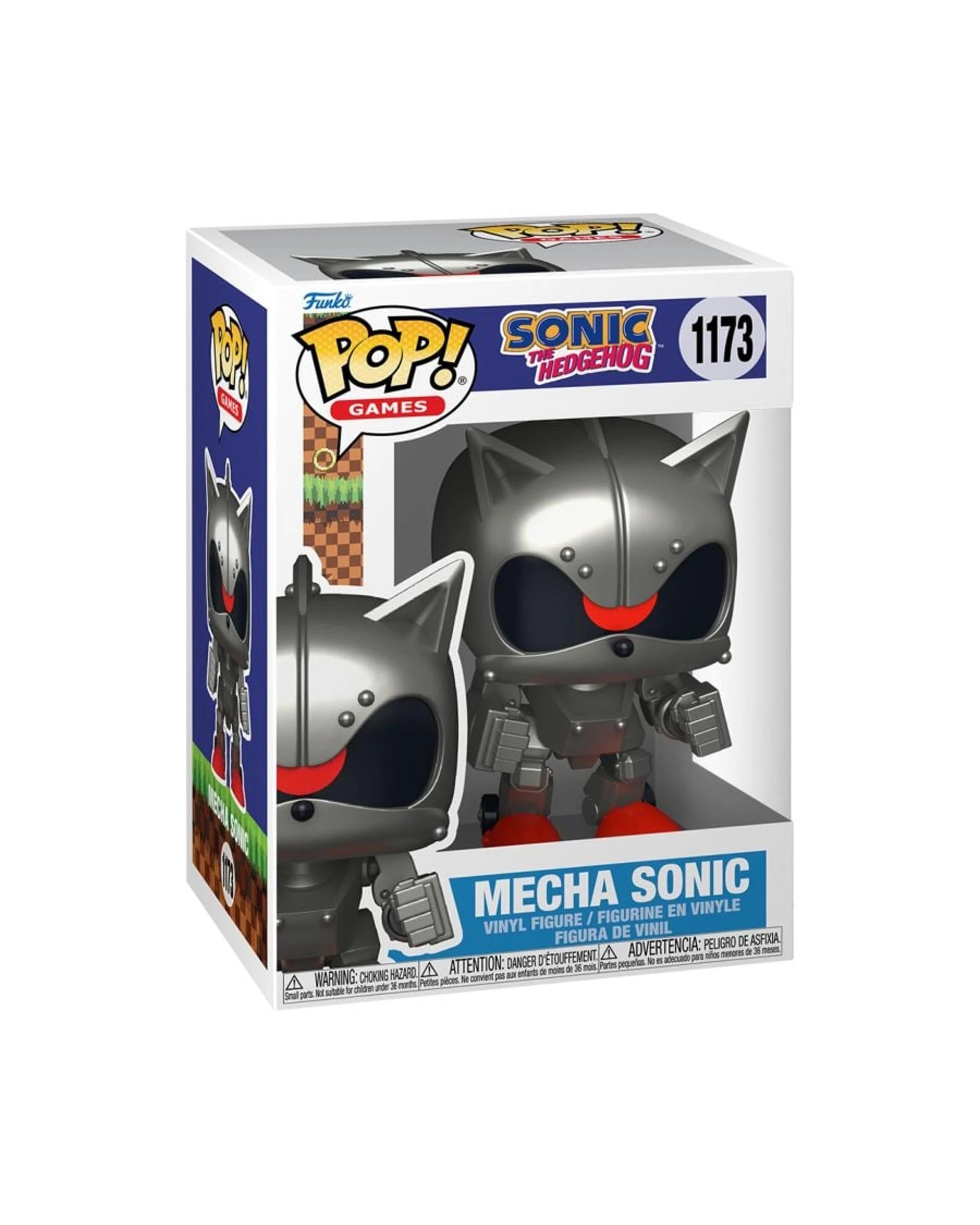 3 Sonic the Hedgehog Mecha Sonic Funko POP! Vinyl, 3 of 3