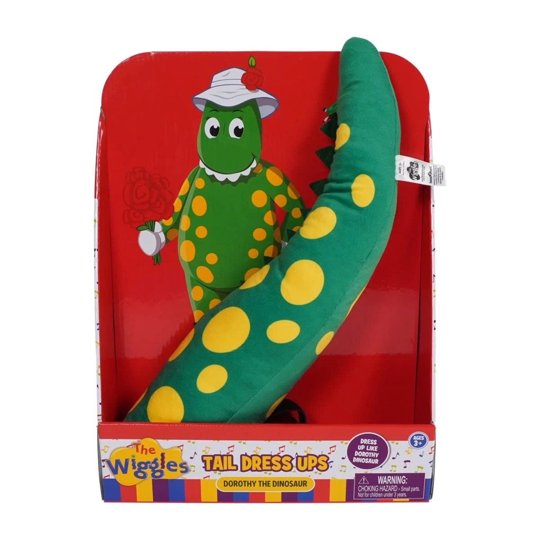 1 The Wiggles Tail Dress Ups Dorothy The Dinosaur Toy, 1 of 3