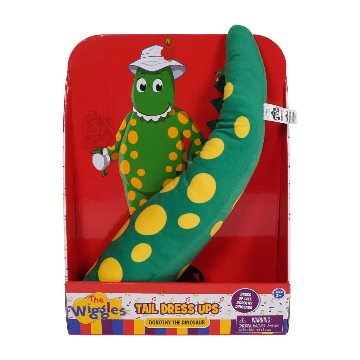 1 The Wiggles Tail Dress Ups Dorothy The Dinosaur Toy, 1 of 3