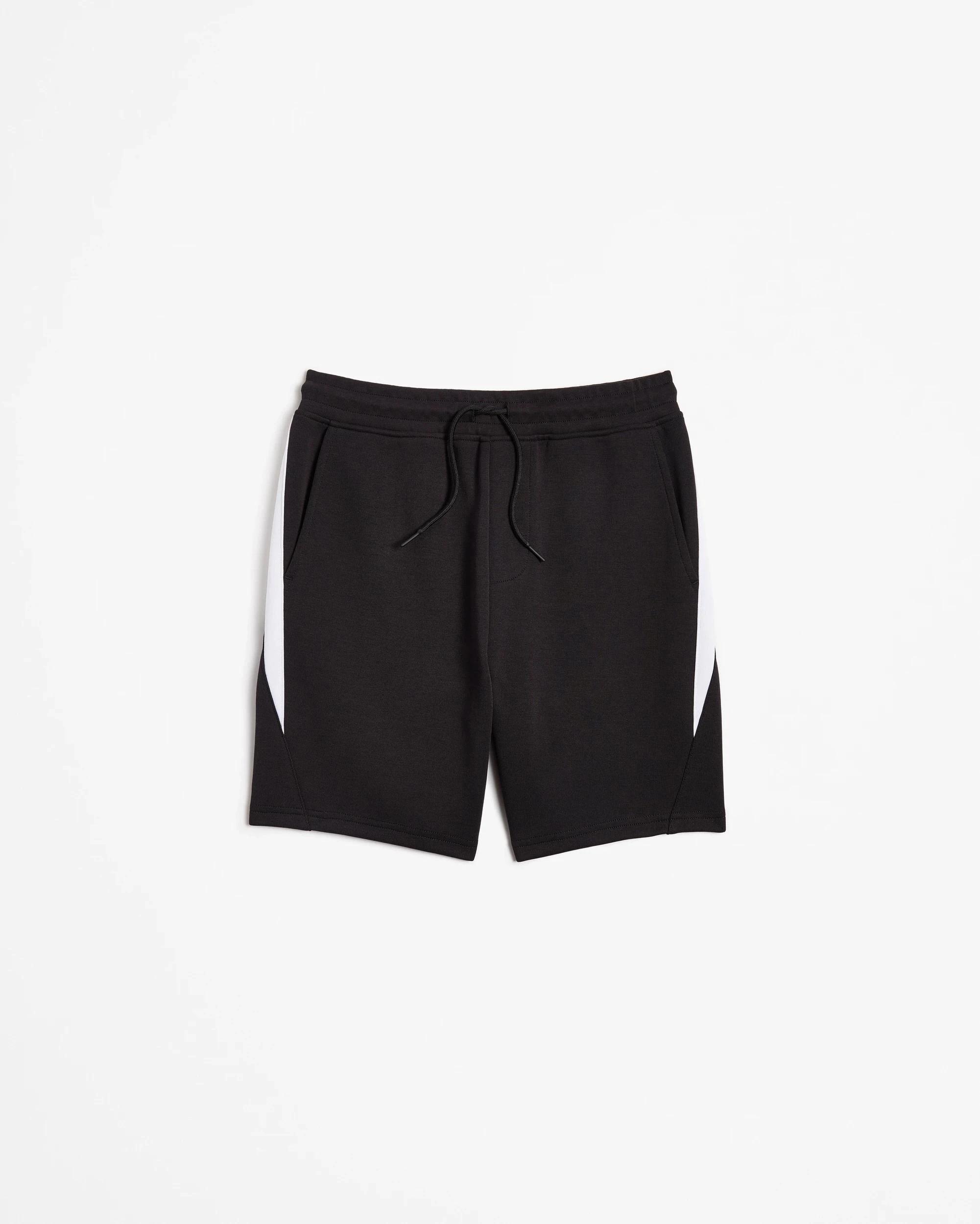 4 Target Australian Cotton Blend Tech Fleece Shorts BLACK, 4 of 5