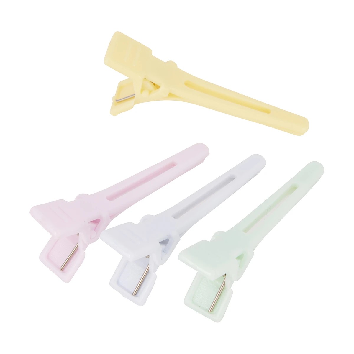 3 OXX Haircare 50 Piece Multi Salon Hair Clips - Green, Yellow, Pink, Purple and Blue, 3 of 5