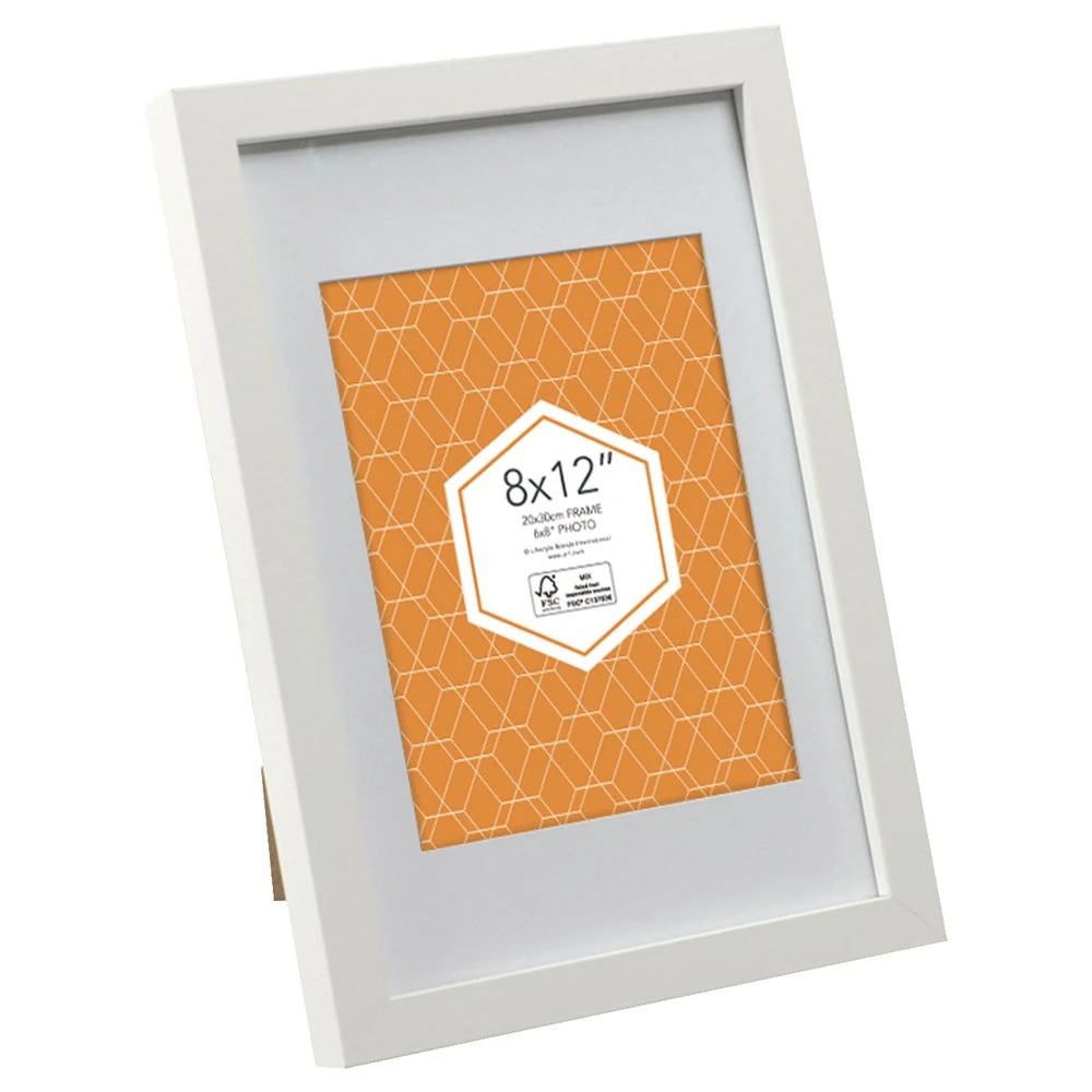 5 Promenade 8x12" Frame White, 5 of 5