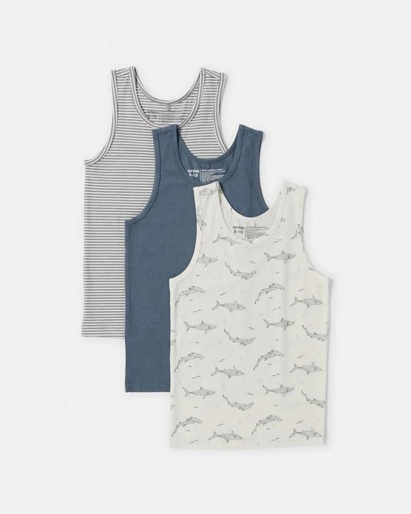 3 Pack Super Soft Singlets