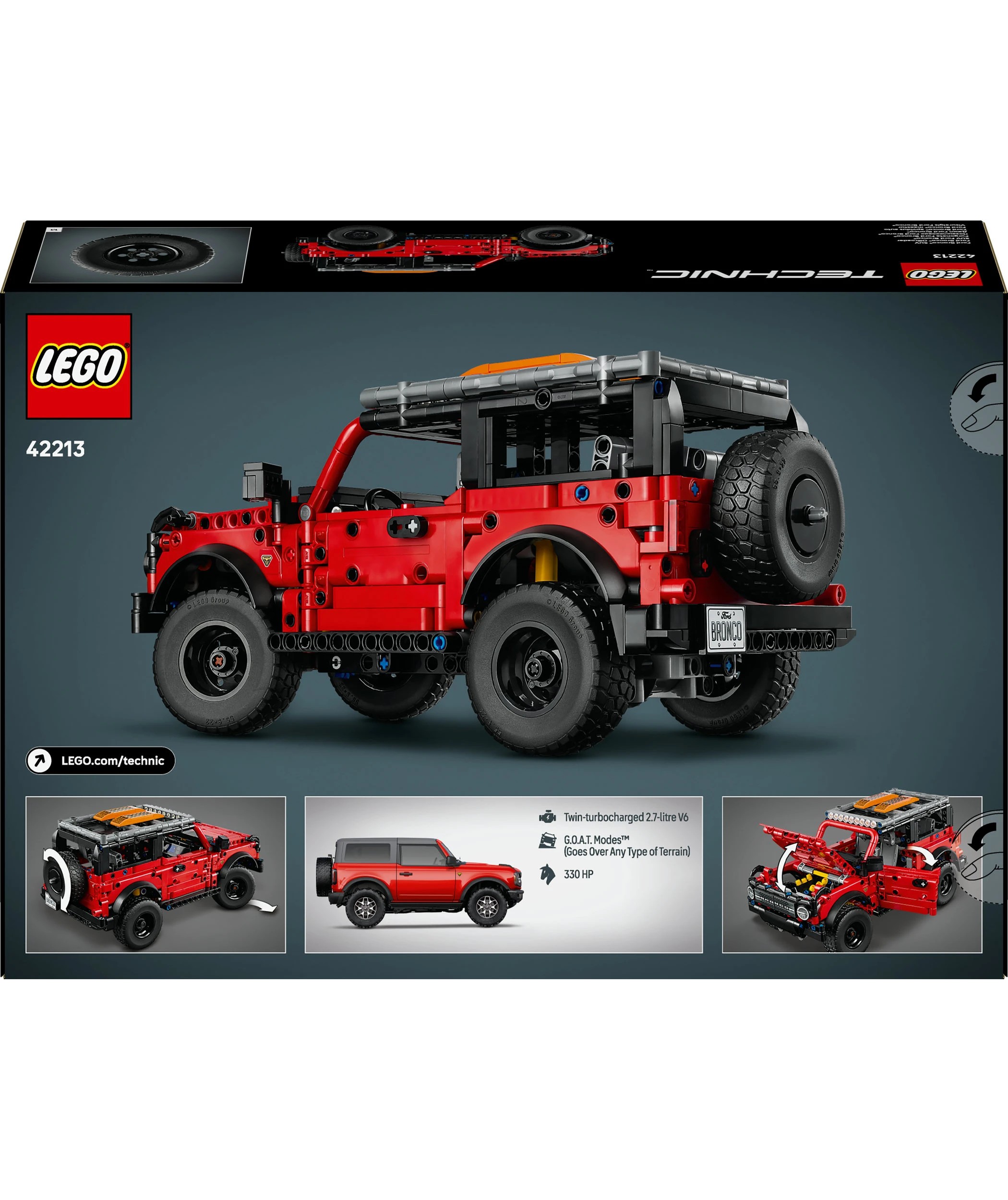10 LEGO Technic Ford Bronco SUV 42213, 10 of 10