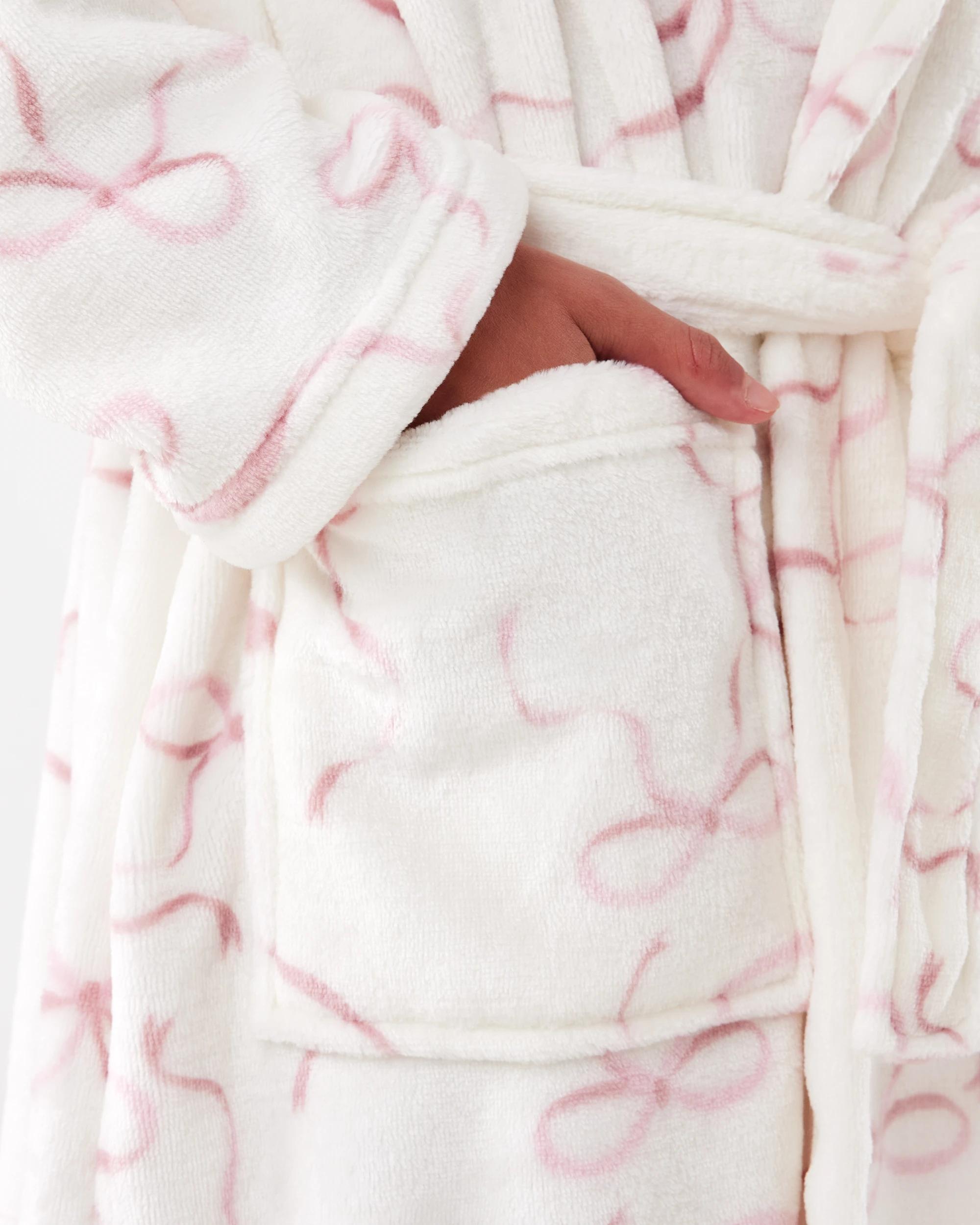 5 Printed Gown Pnk Bows, 5 of 7