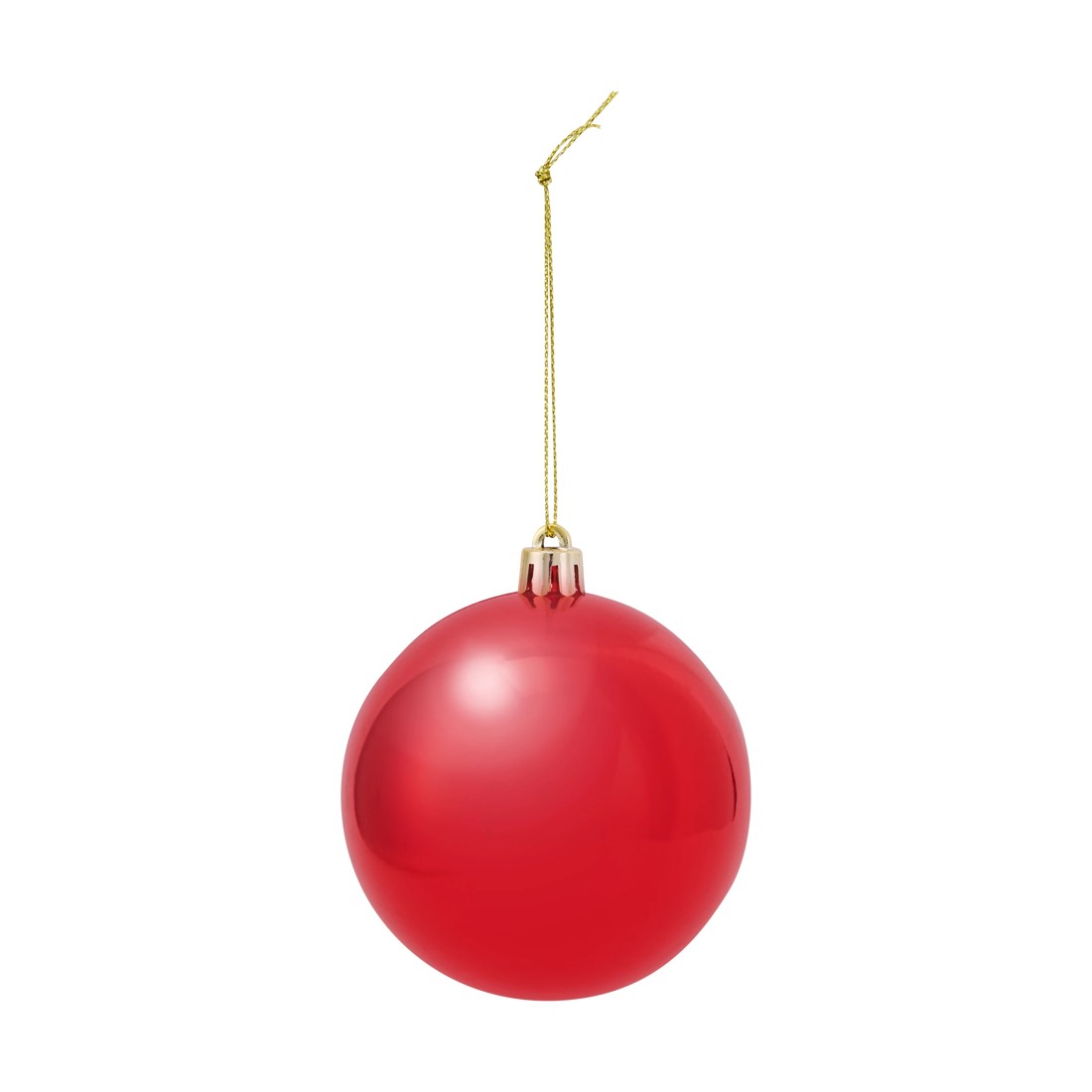 3 8 Pack 8cm Red Baubles, 3 of 7