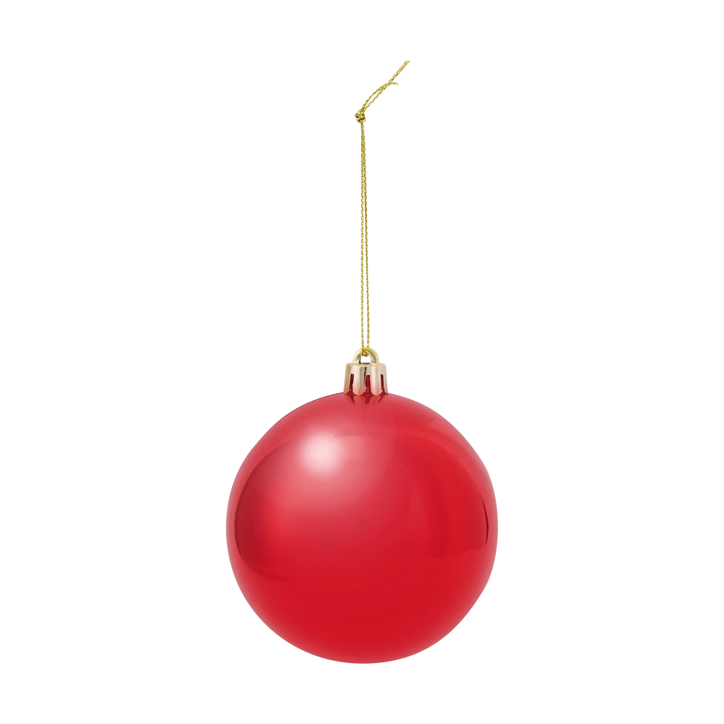 3 8 Pack 8cm Red Baubles, 3 of 7