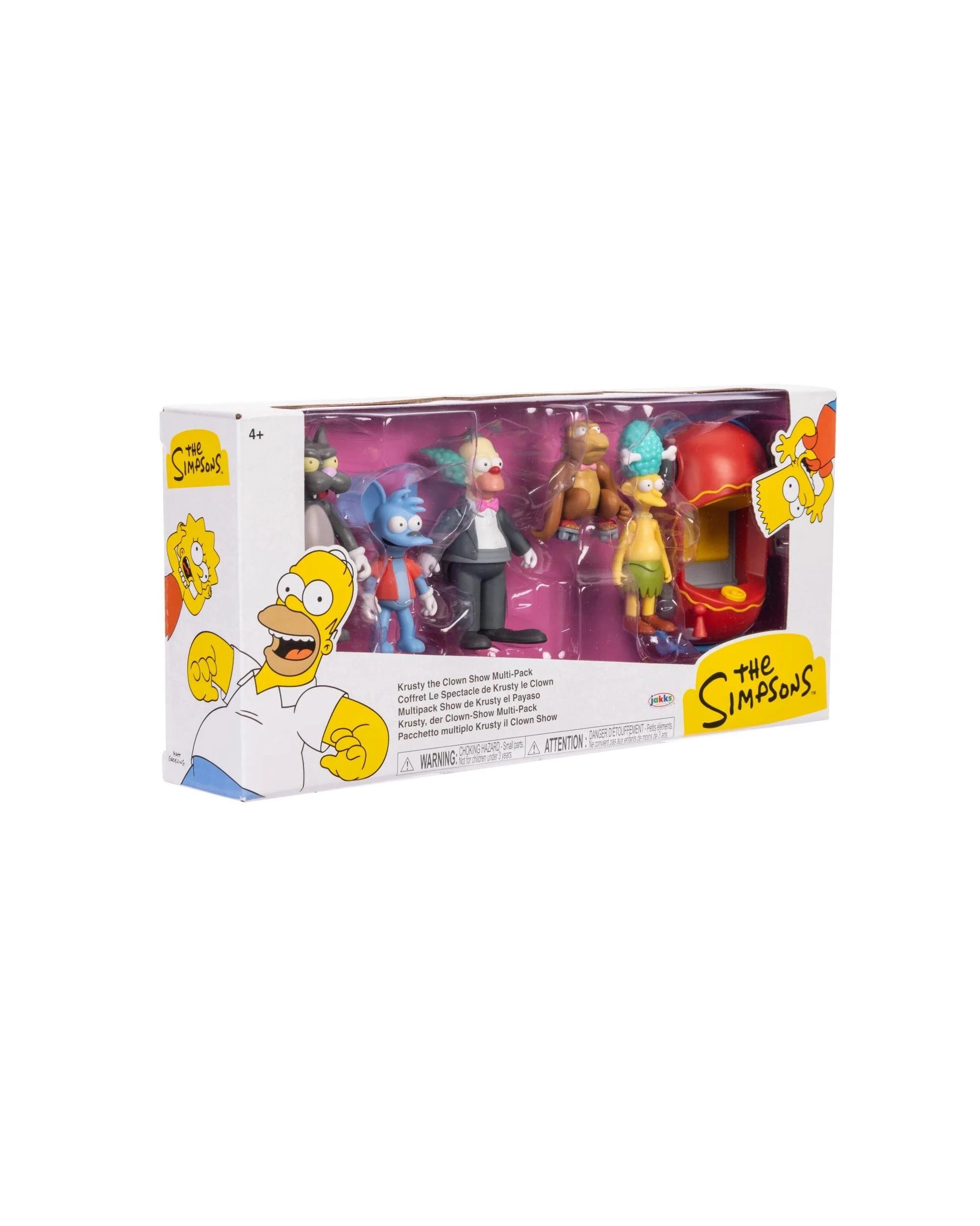 2 The Simpsons Krusty the Clown Show 2.5 inch Scale Figure Multi-Pack, 2 of 7