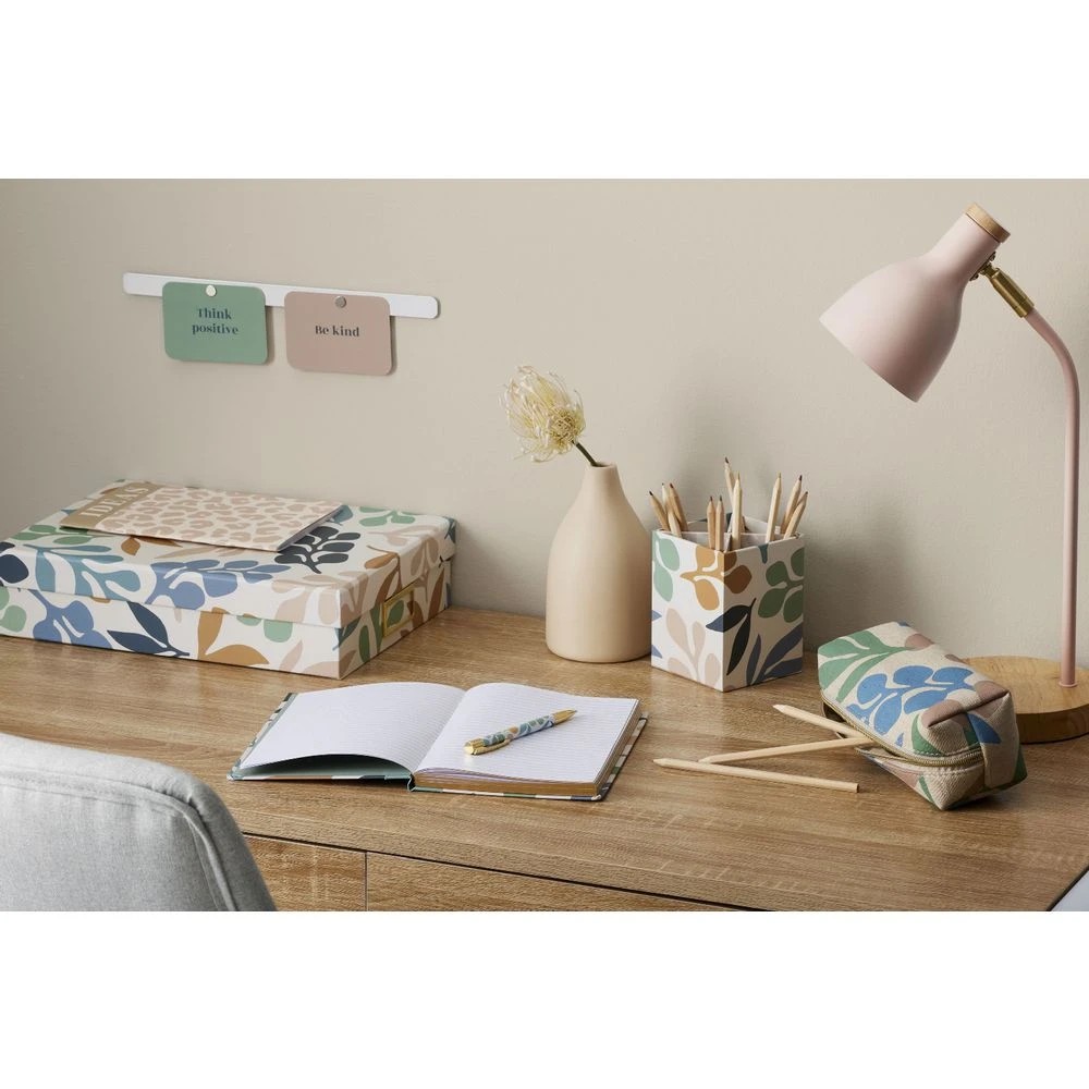 4 Otto Palm Trifold Refillable Notebook Green, 4 of 9