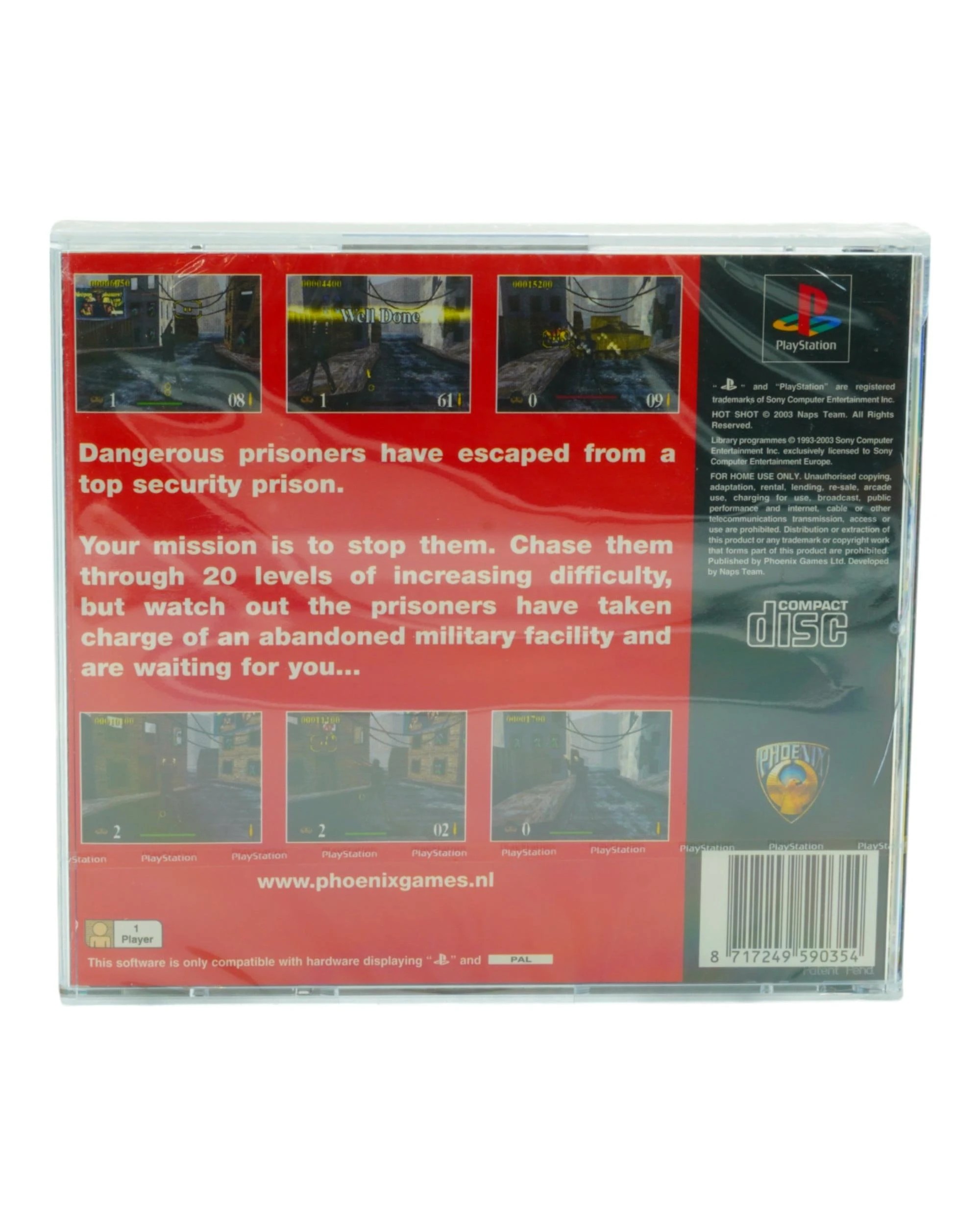 6 Hot Shot - PS1, 6 of 7