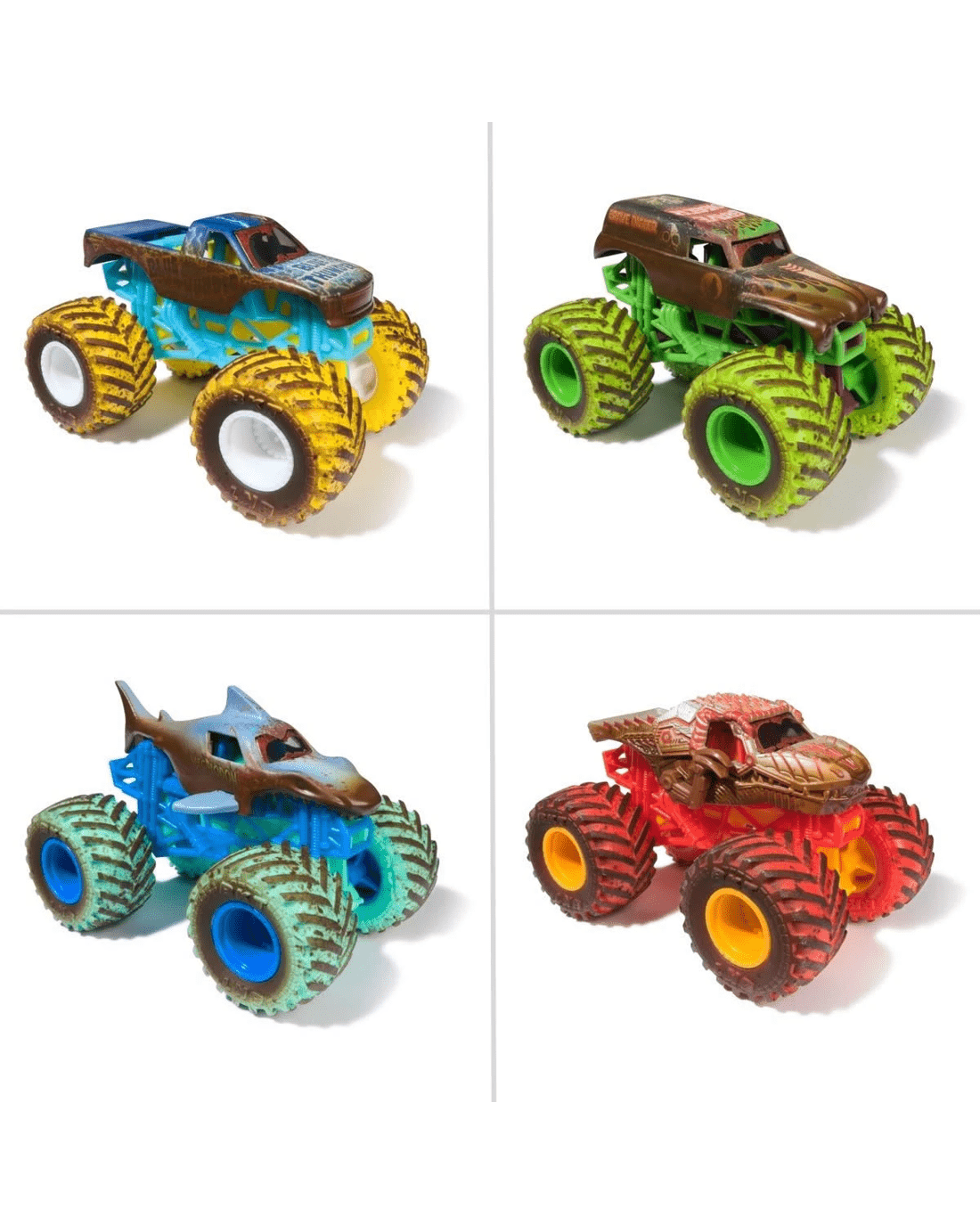 2 Monster Jam Mud Blasters Color Change Truck - Assorted, 2 of 6