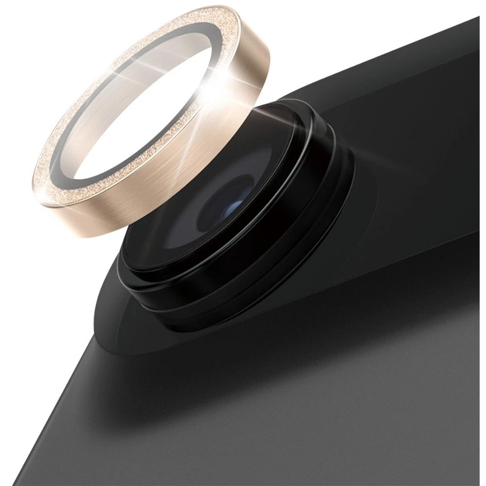 2 PanzerGlass Hoops Camera Lens Protector iPhone Air Gold, 2 of 3