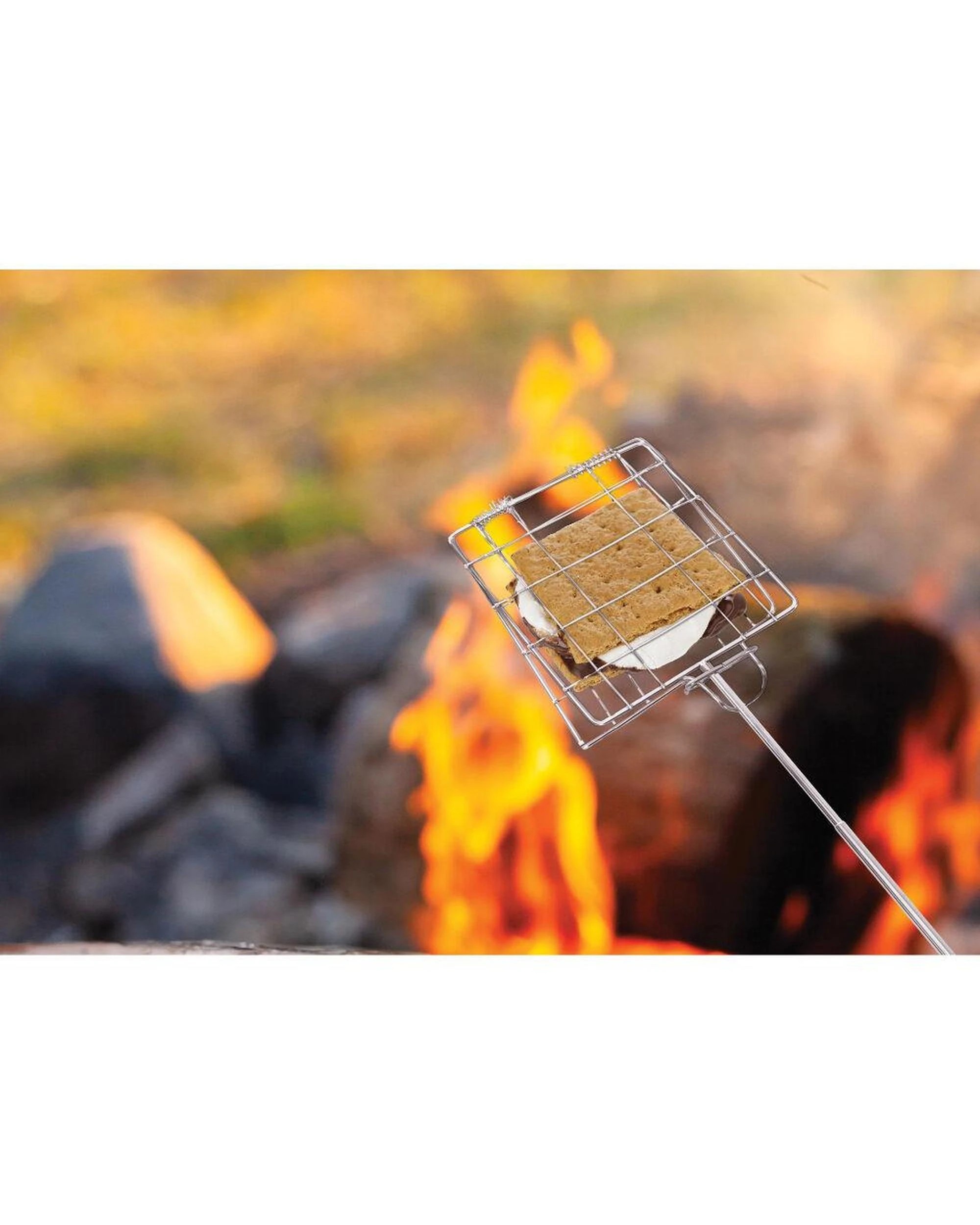 3 Maverick BBQ Telescopic Grill Basket Extends to 57cm, 3 of 3