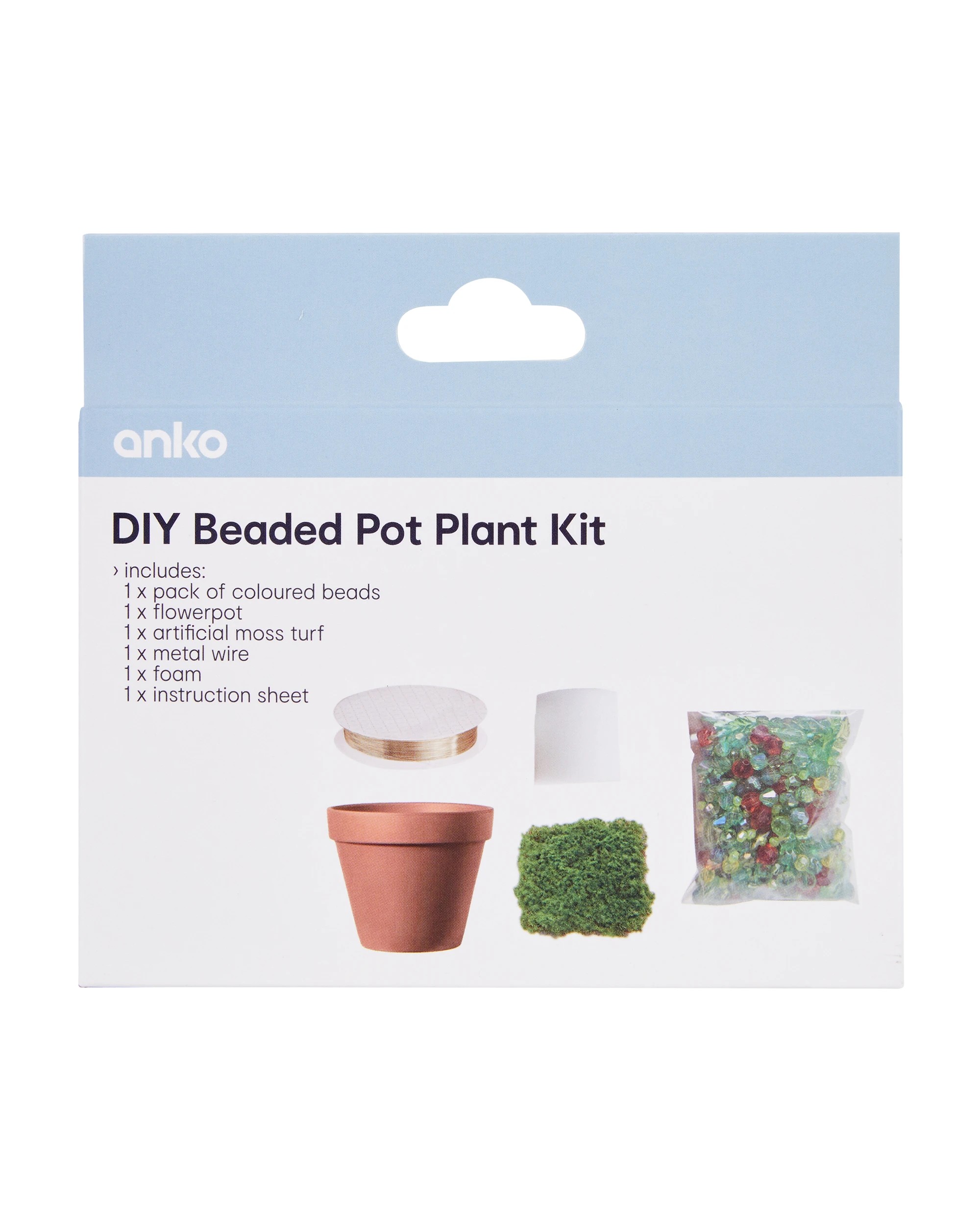 4 DIY Beaded Pot Kit, 4 of 4