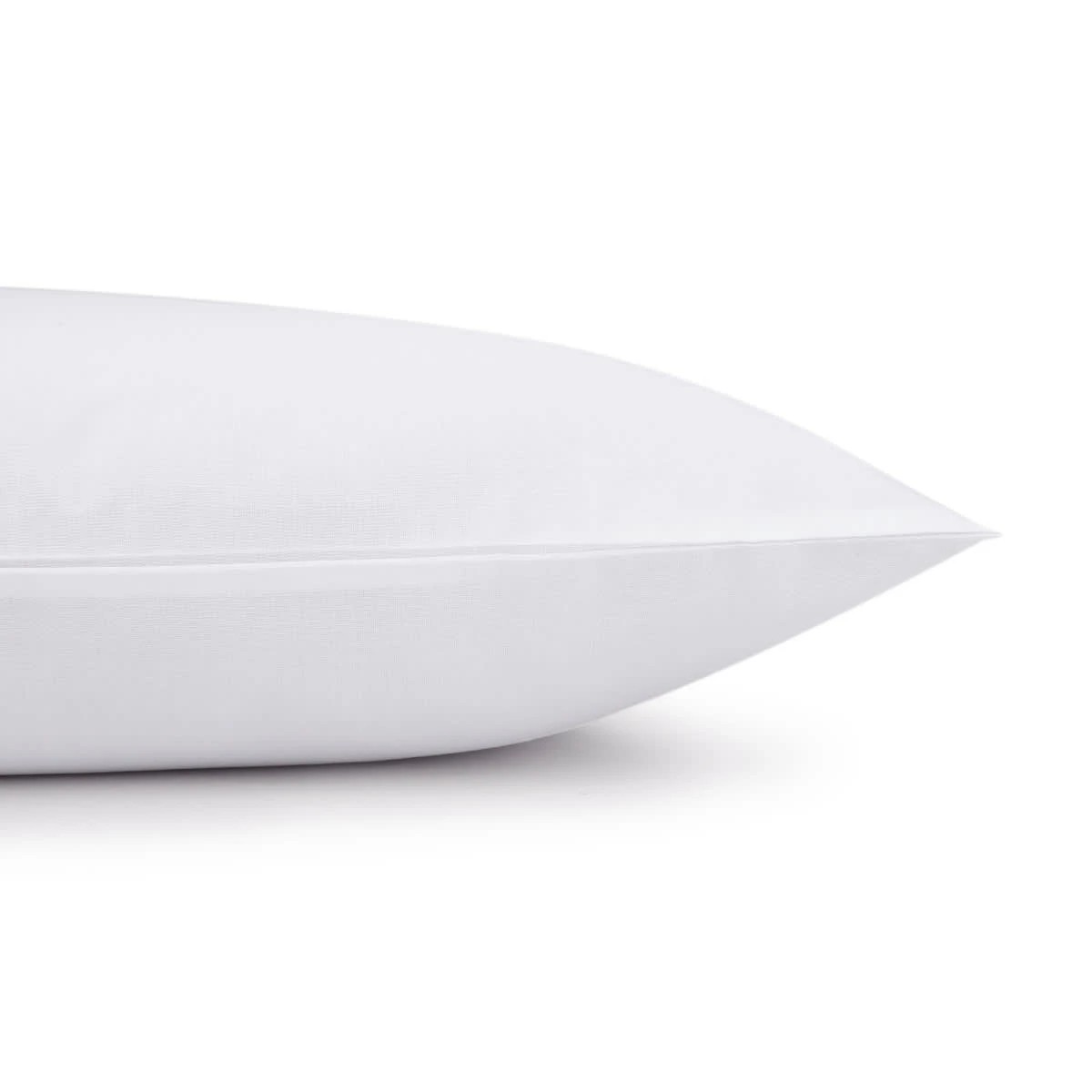 3 2 Pack 180 Thread Count Standard Pillowcases - White, 3 of 3