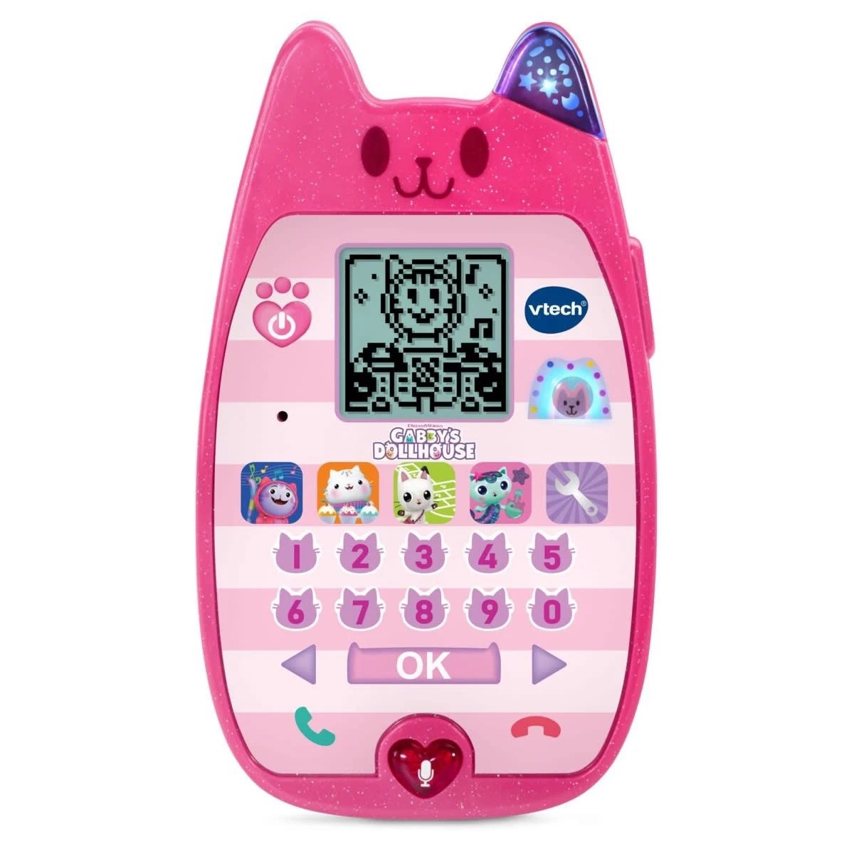 2 VTech DreamWorks Gabby's Dollhouse A-Meow-Zing Phone, 2 of 5
