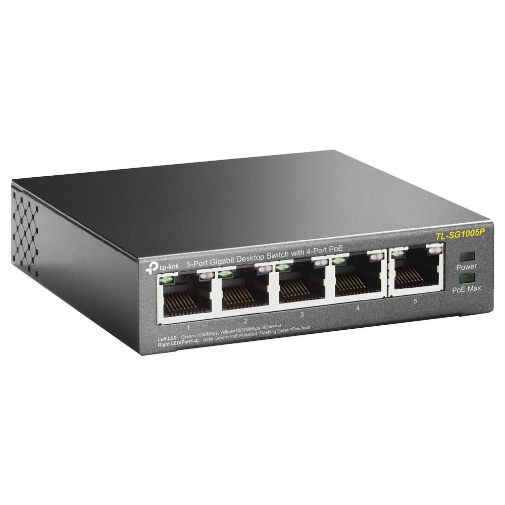 2 TP-Link 5 Port Gigabit Desktop Switch TL-SG1005P, 2 of 2