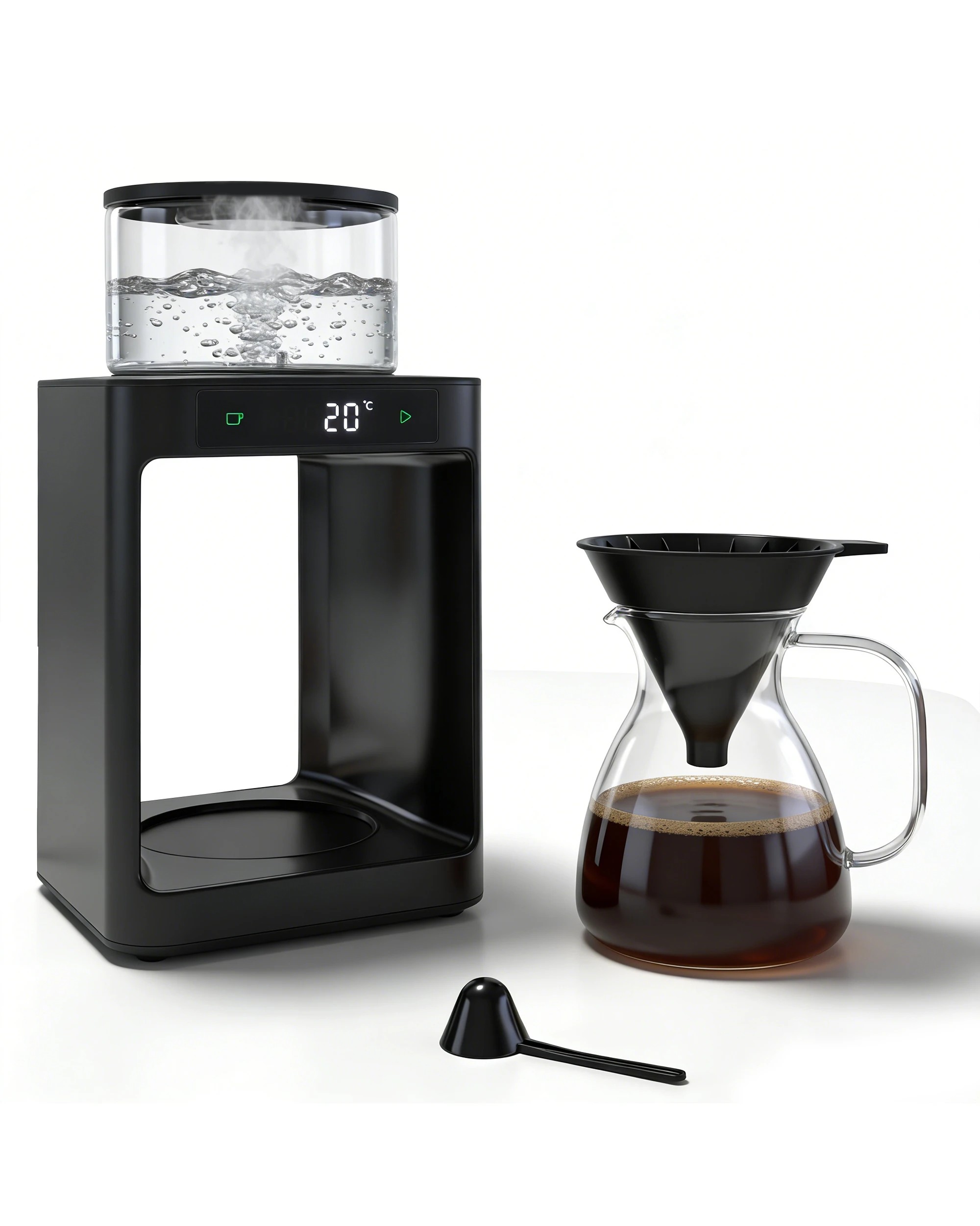 3 Advwin 8 Cup Drip Coffee Maker - Black, 3 of 7