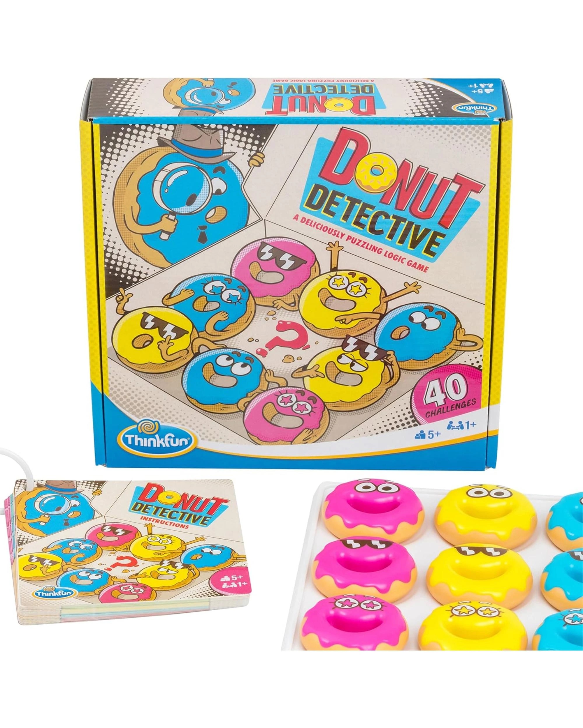 2 ThinkFun Donut Detective Puzzle Game, 2 of 6
