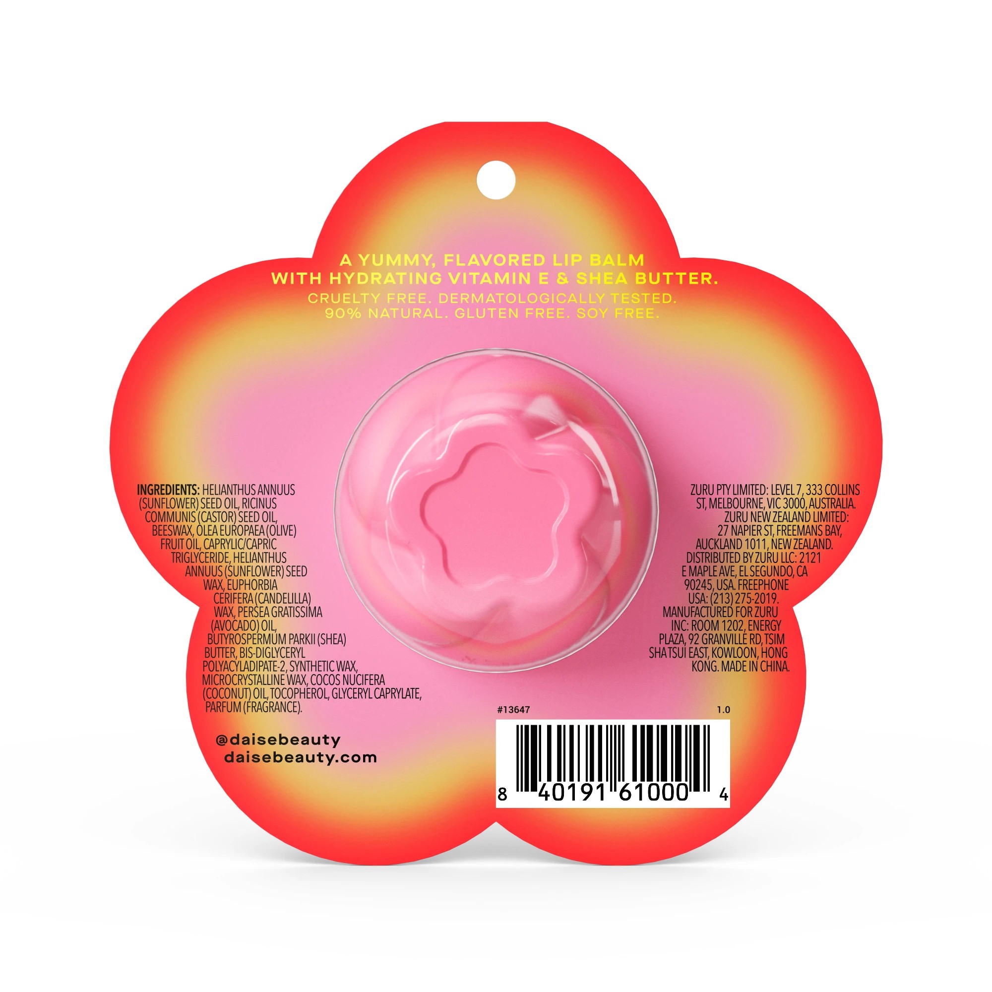 2 Daise Hydrating Lip Balm - Juicy Pomegranate, 2 of 9