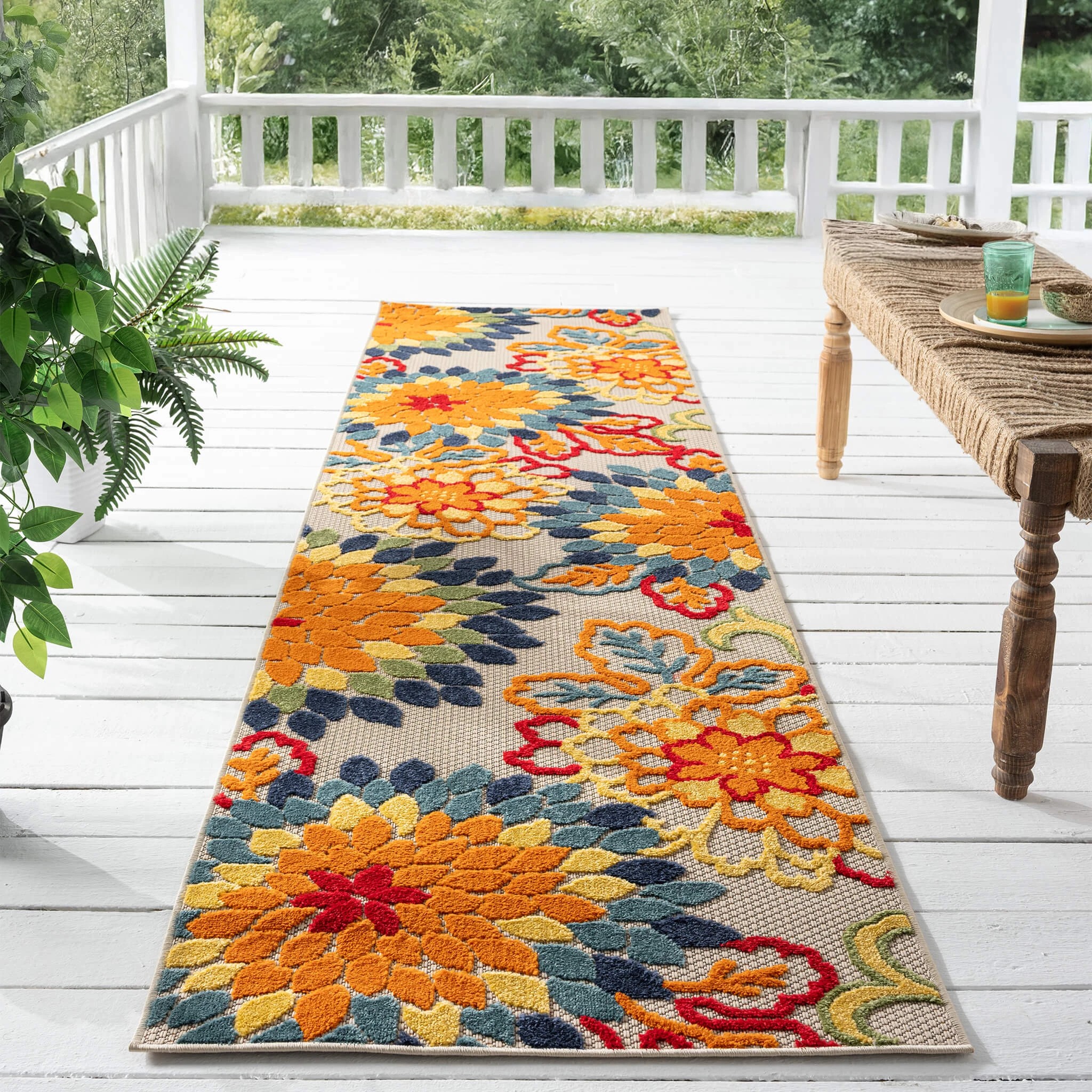 2 La Grace Home Haven Premium Runner - 80x150cm - Flower, 2 of 10