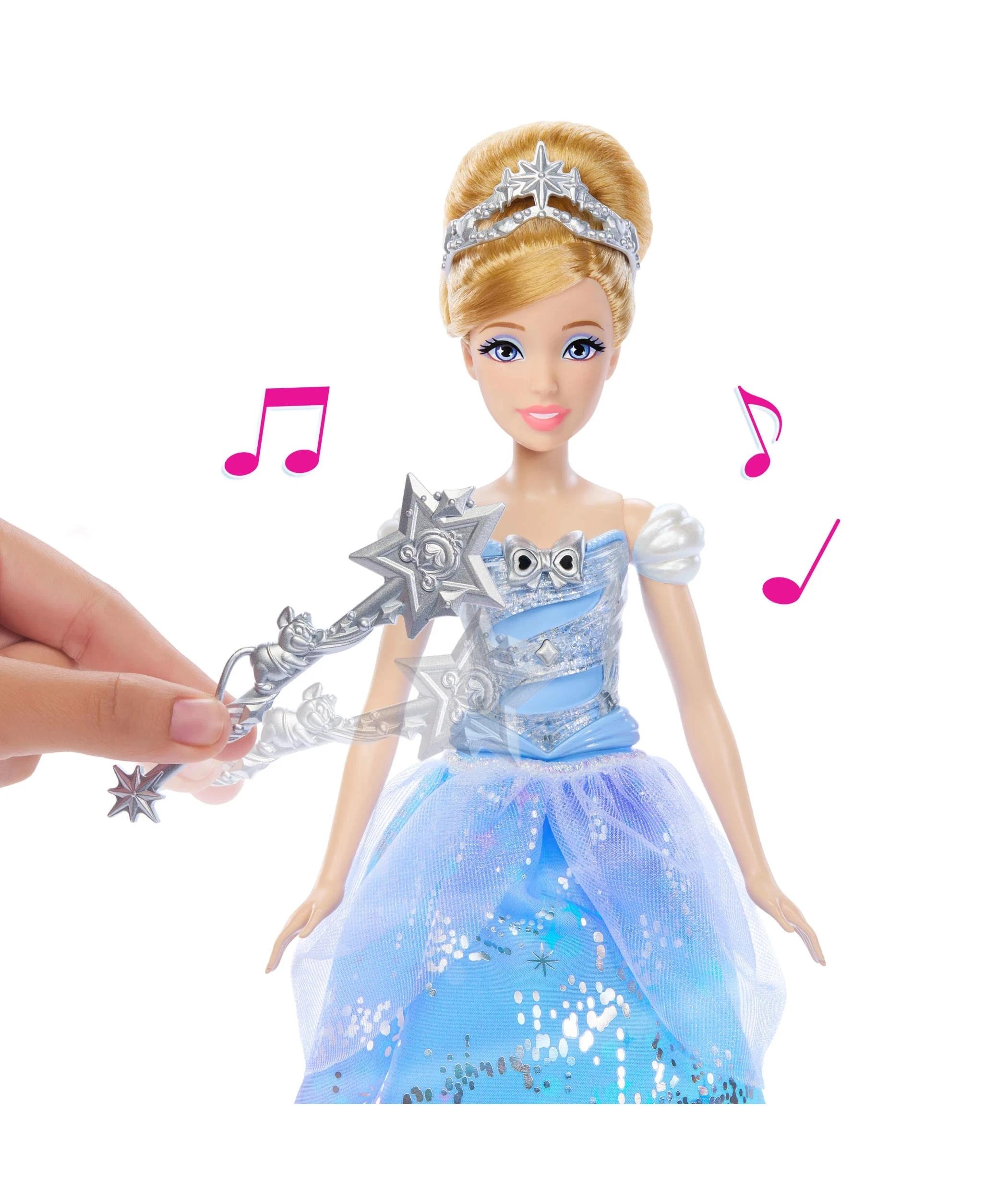 3 Mattel Disney Princess Enchanted Ballgown Cinderella Fashion Doll, 3 of 8