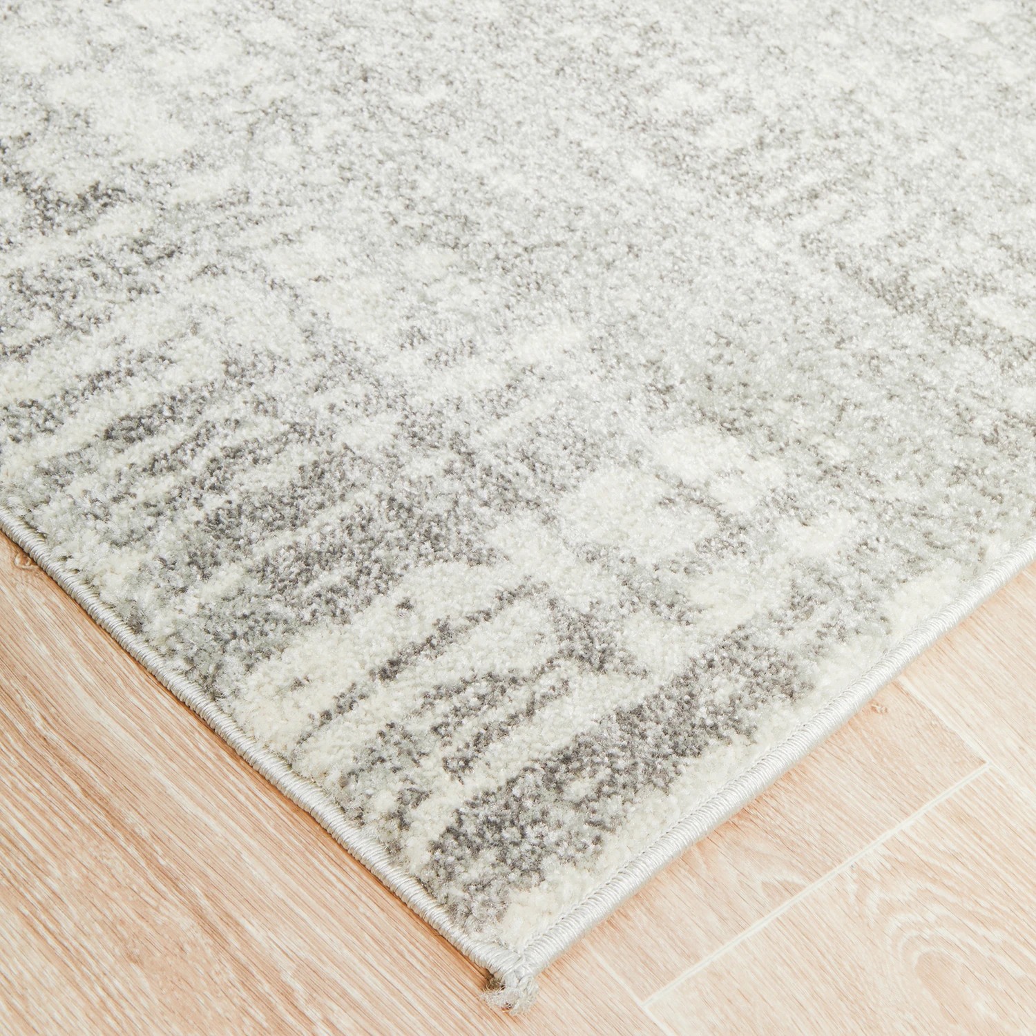 6 Common Ground Rugs Phantom 354 290x200cm - Large Power Loomed Pet Friendly Floor Rug - Silver, 6 of 9