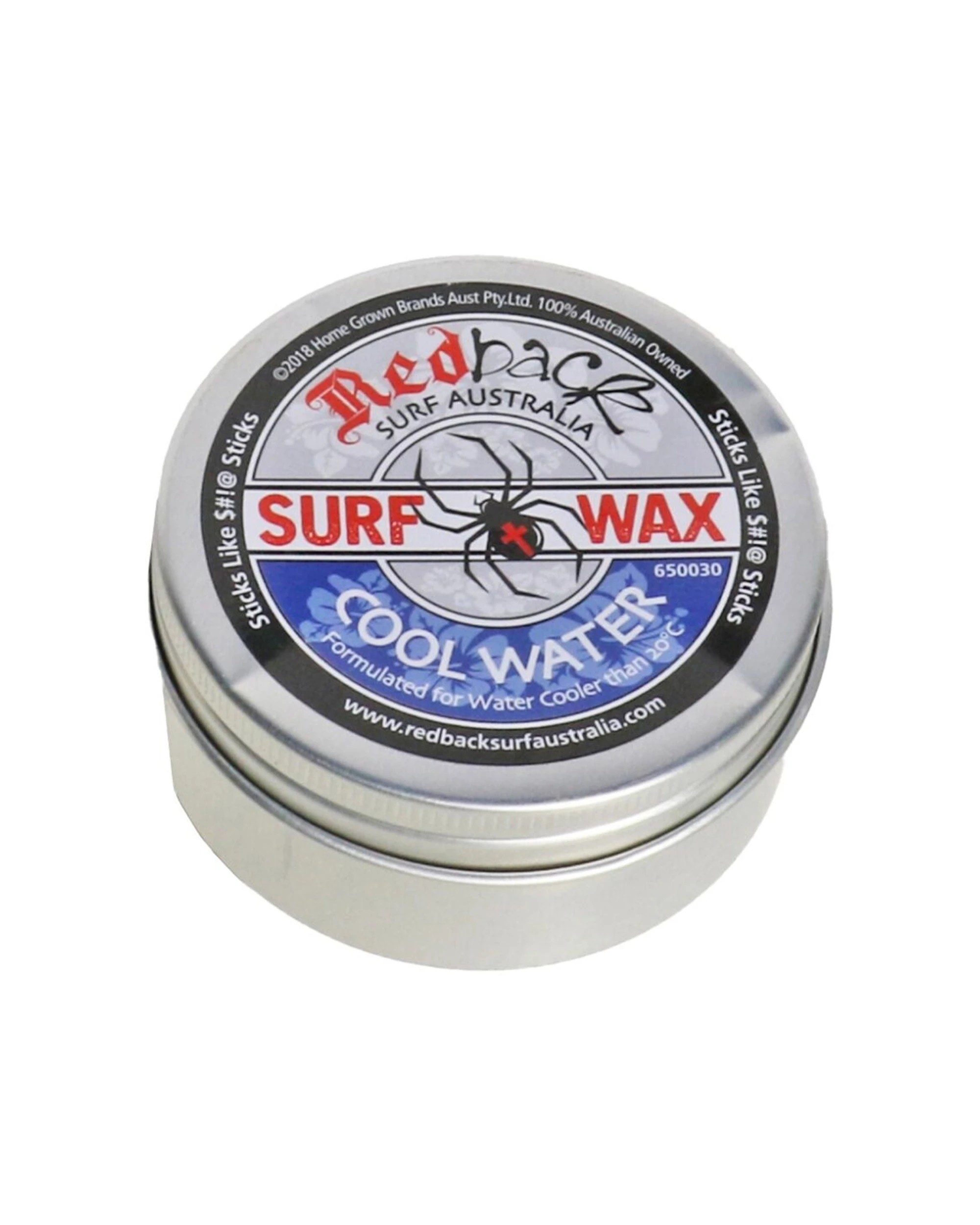 1 Redback Cool Water Surf Wax Formulated For Cooler Than 20C 65g - Multi, 1 of 2